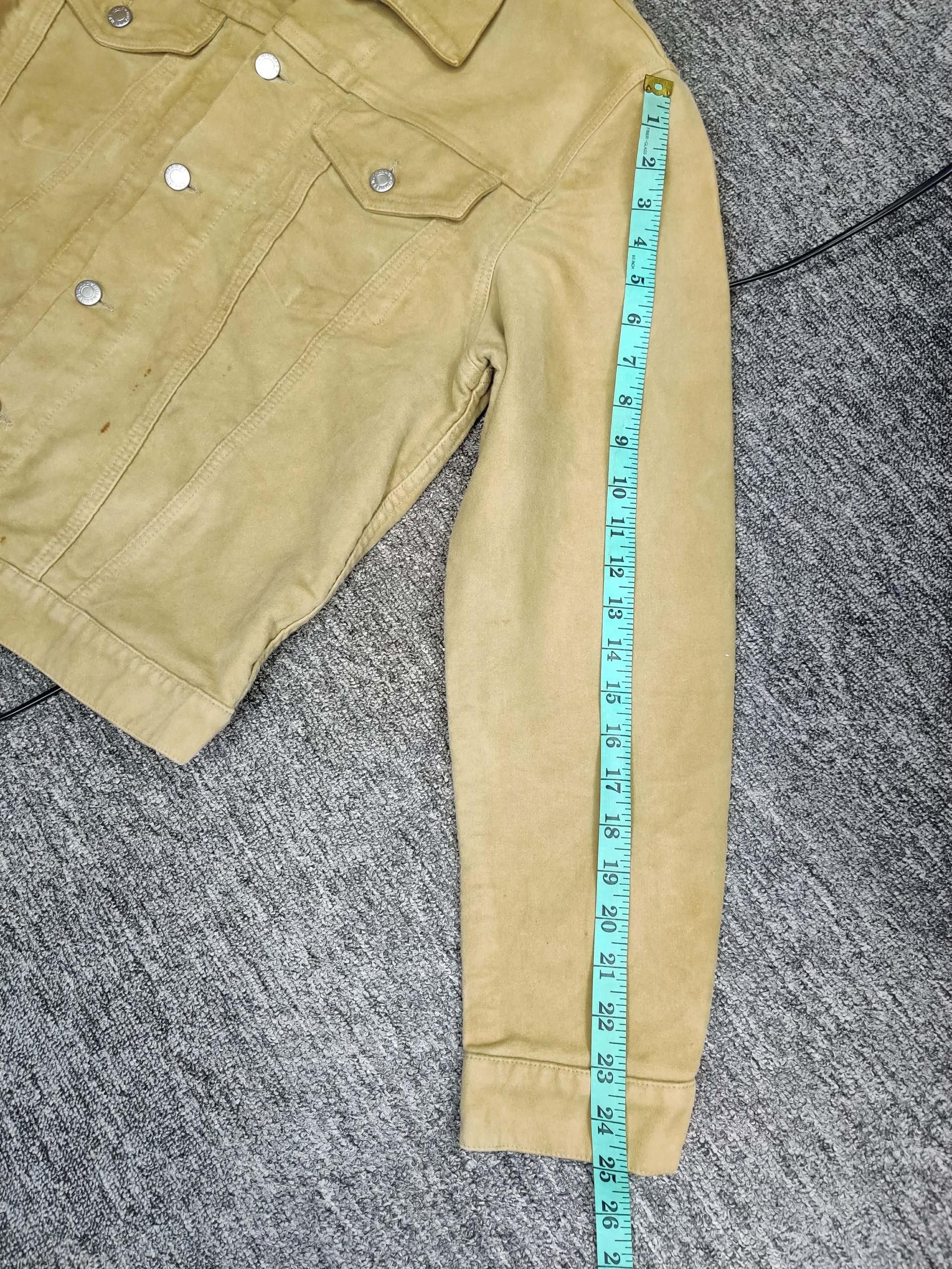 Helmut Lang Vintage Helmut Lang Beige Trucker Jacket Size US M / EU 48-50 / 2 - 16 Thumbnail