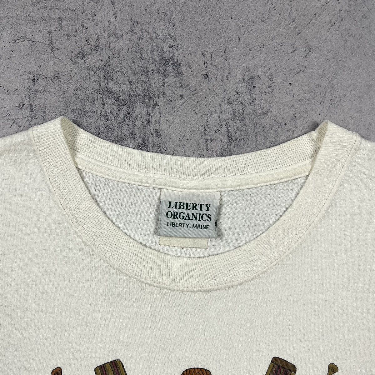 Vintage Vintage Liberty Graphics paddle art tee 1995 Size US L / EU 52-54 / 3 - 5 Thumbnail