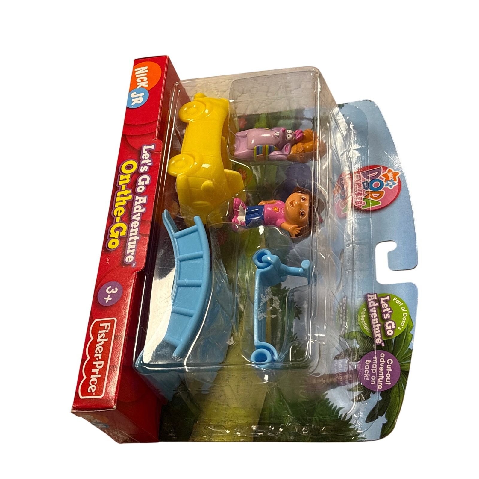 Nickelodeon New 2005 Nick Jr. Dora the Explorer Lets go adventure Sealed Size ONE SIZE - 4 Thumbnail