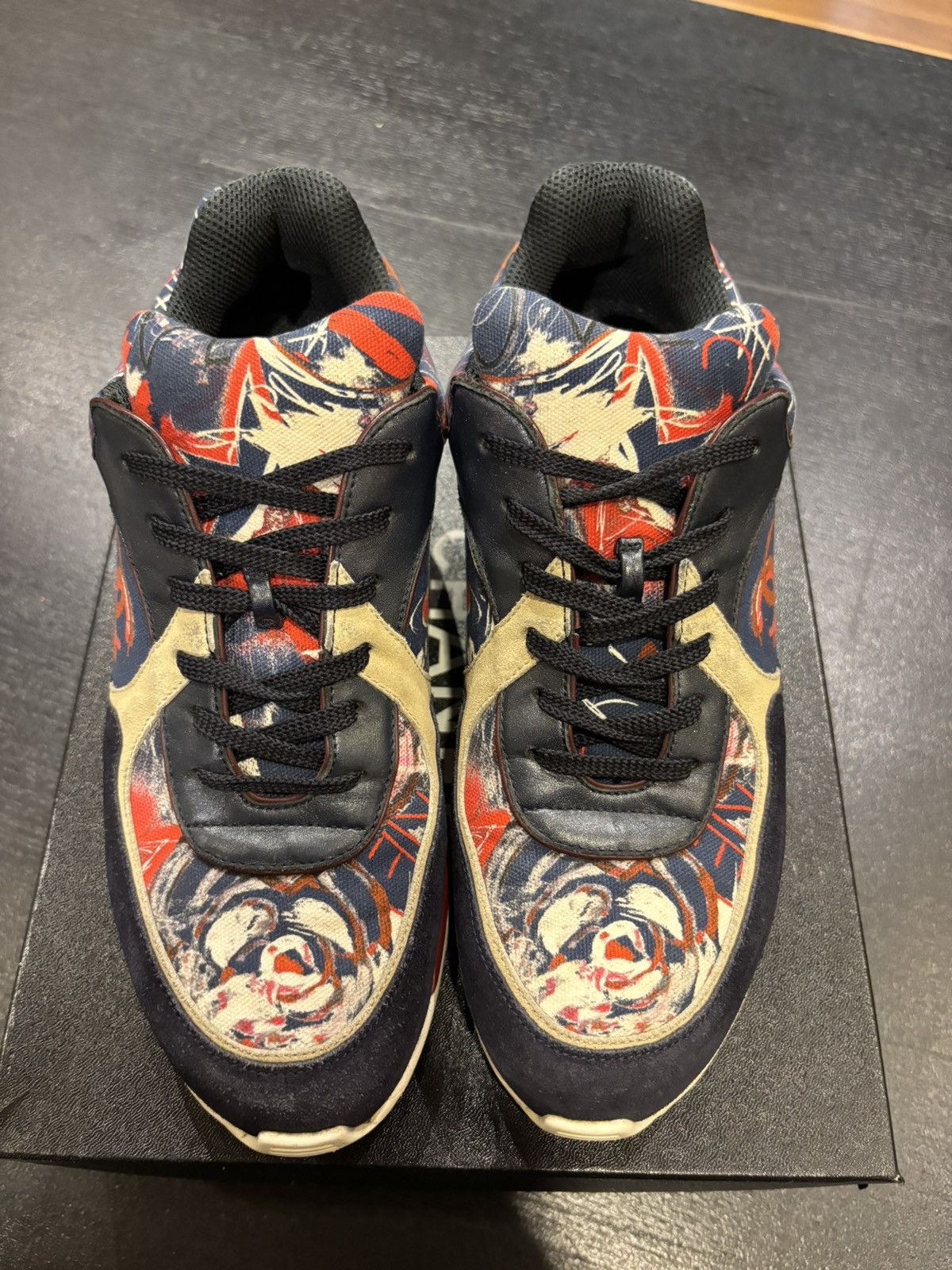 Chanel Chanel Graffiti Heart Sneaker Size US 8 / EU 41 - 5 Thumbnail