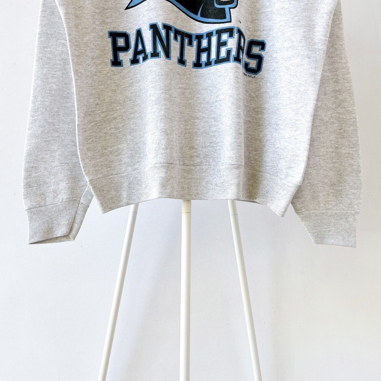 Vintage 90s Carolina Panthers NFL sweatshirt/ XL Size US XL / EU 56 / 4 - 4 Thumbnail