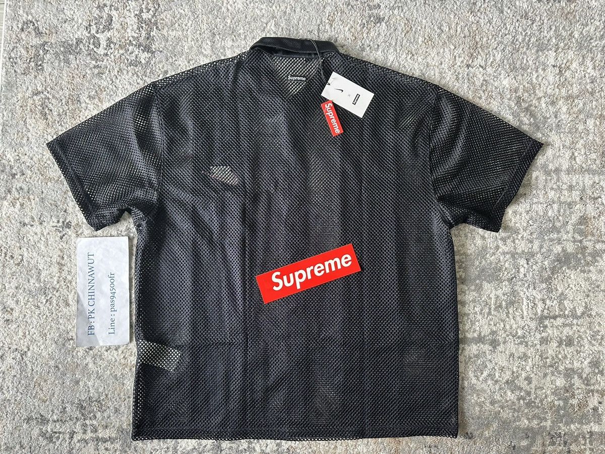 Nike × Supreme SUPREME x NIKE MESH S/S SHIRT SS24 Size US L / EU 52-54 / 3 - 9 Thumbnail