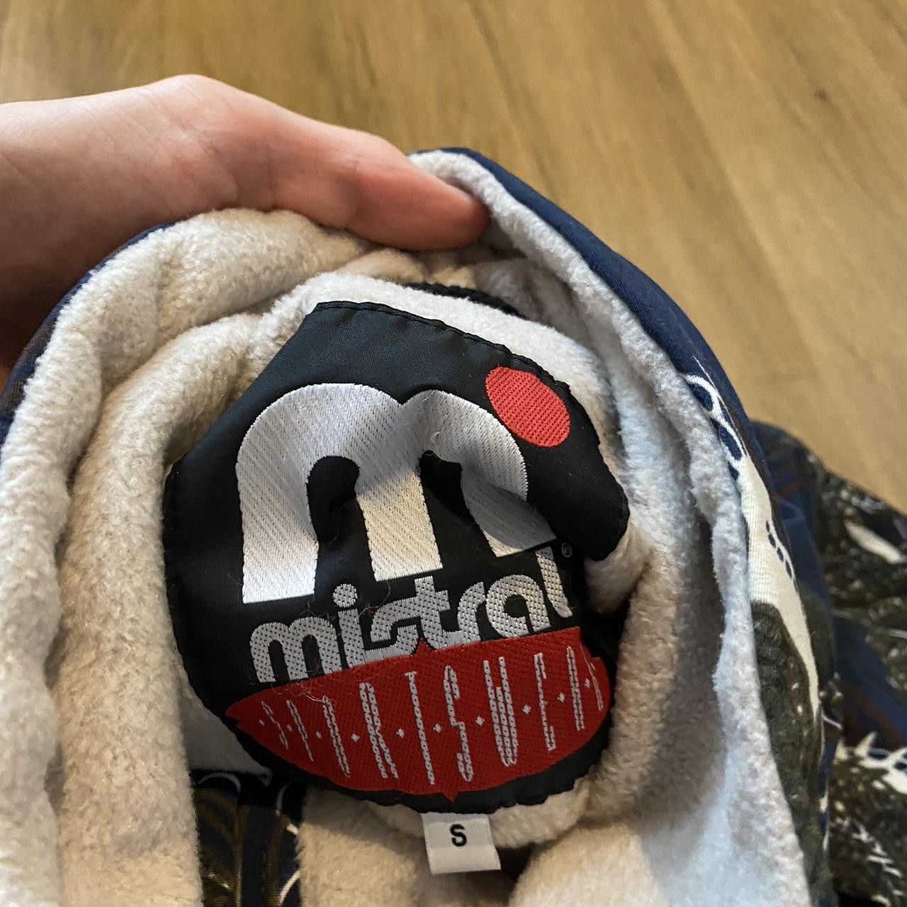 Misfits Blue and white Mistral jacket with embroidered logo Size US S / EU 44-46 / 1 - 3 Thumbnail