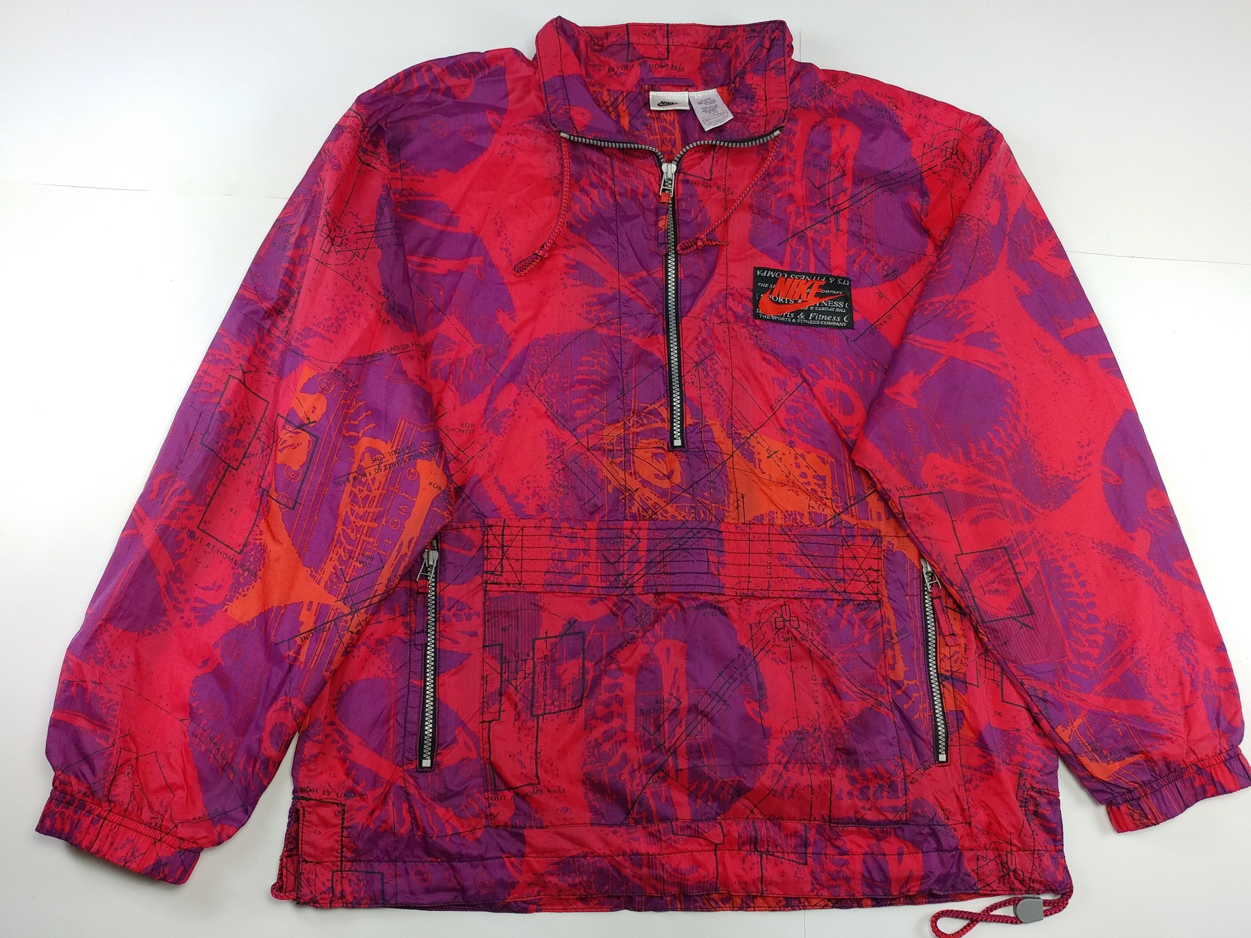 Nike Nike jacket, vintage track top, 90s skater 1990s Y2K L Size US L / EU 52-54 / 3 - 1 Thumbnail