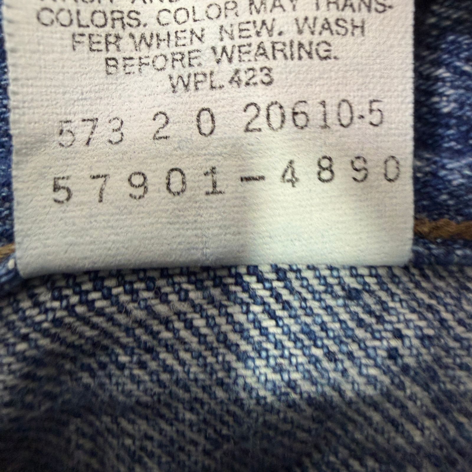 Vintage Vintage Levis 900 Jeans Women's 7 (26x31) Blue Mom High Rise Size 26" / US 2 / IT 38 - 5 Thumbnail
