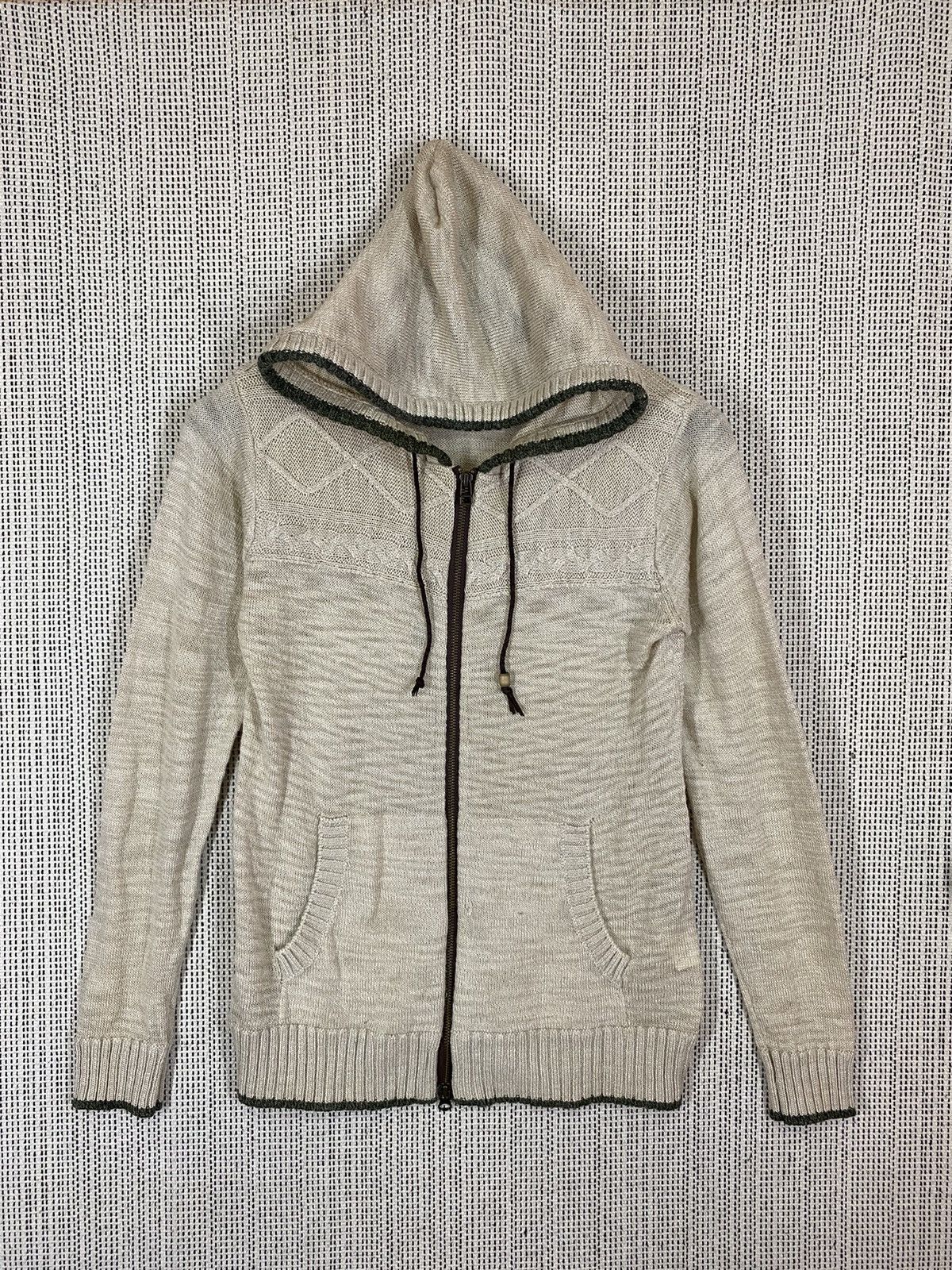 Japanese Brand × Takeo Kikuchi Japanase brand Takeo kikuchi knit hoodie Size US M / EU 48-50 / 2 - 1 Thumbnail