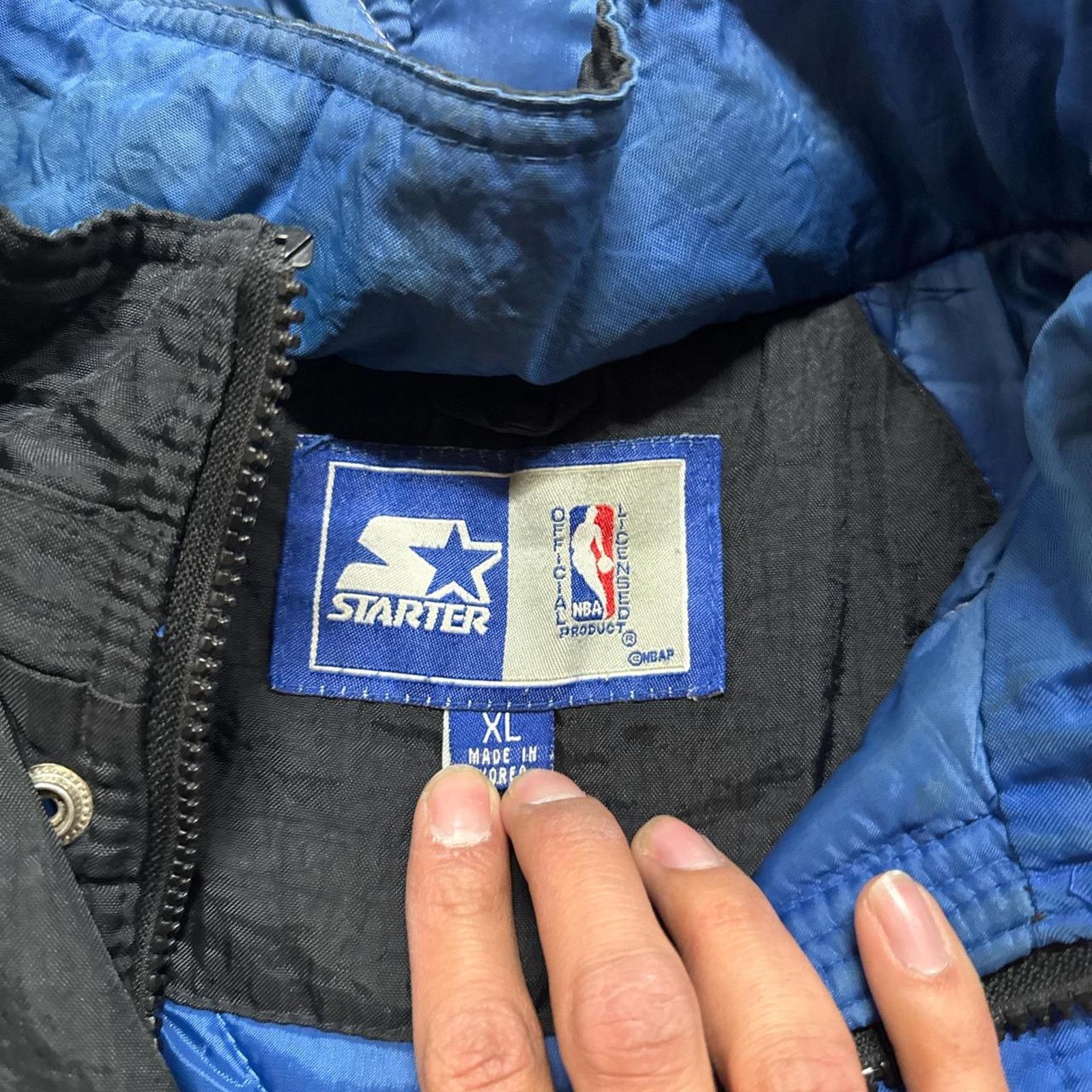 Starter × Vintage Vintage 90s Starter Orlando Magic NBA Puffer Jacket Size US XL / EU 56 / 4 - 5 Thumbnail
