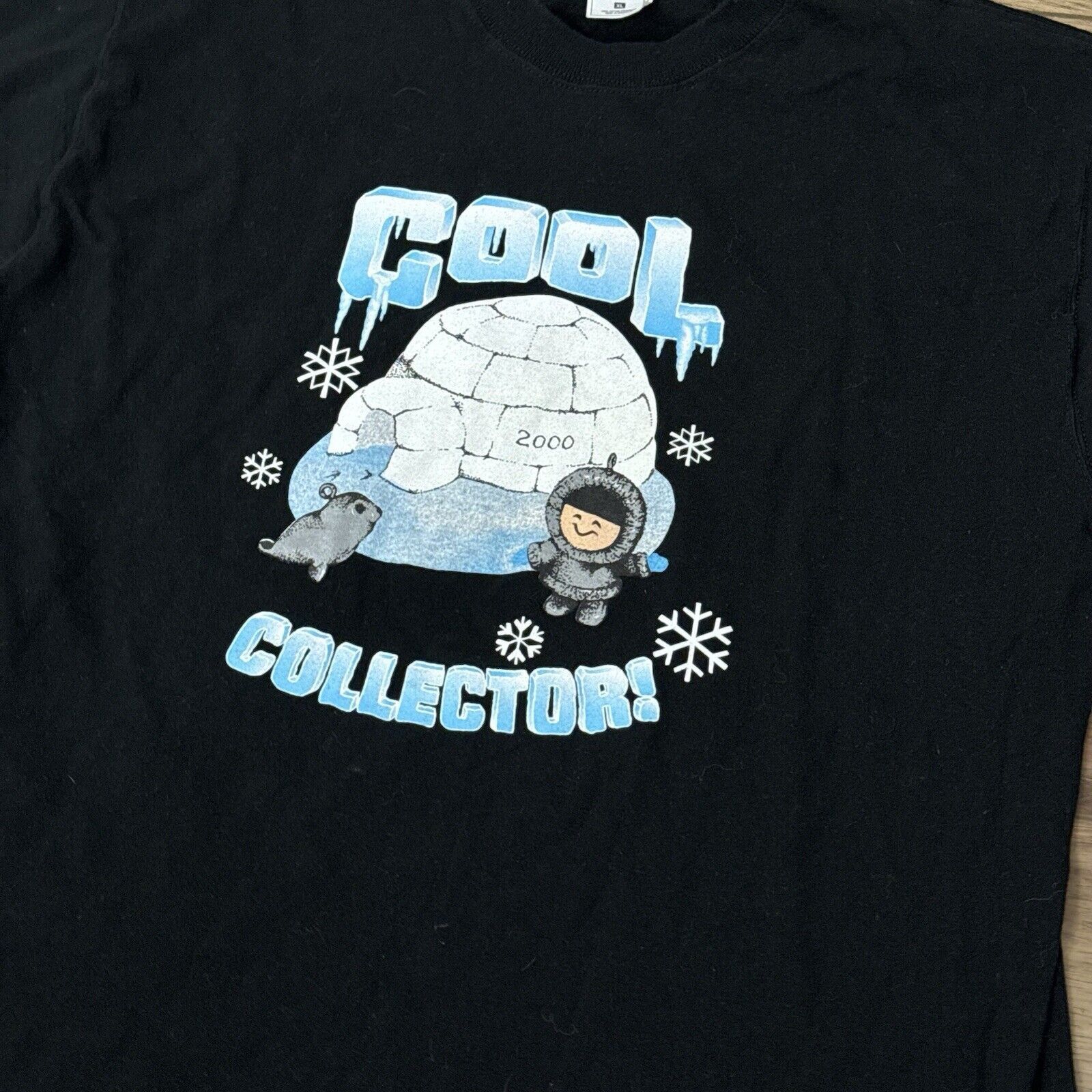 Fruit Of The Loom Vintage Y2K Cool Collector Hallmark Shirt Size US XL / EU 56 / 4 - 2 Thumbnail