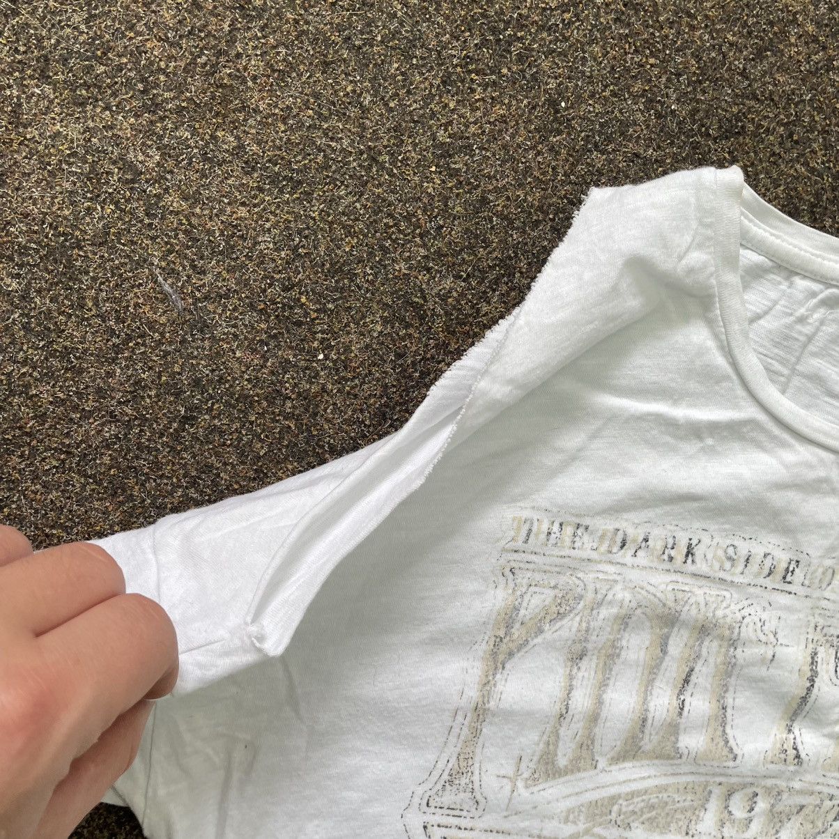 Vintage Vintage 90s Sun Faded Graphic Tee Thrashed Grunge Wide Leg M Size US M / EU 48-50 / 2 - 5 Thumbnail