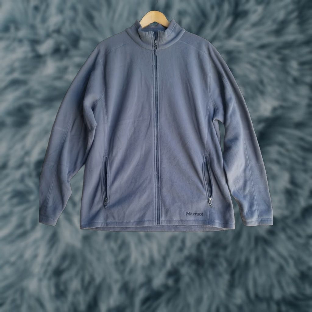 Marmot Marmot Jacket Bomber Full Zip Fleece Lightweight Mens XL Gray Pockets Casual Travel Size US XL / EU 56 / 4 - 1 Thumbnail