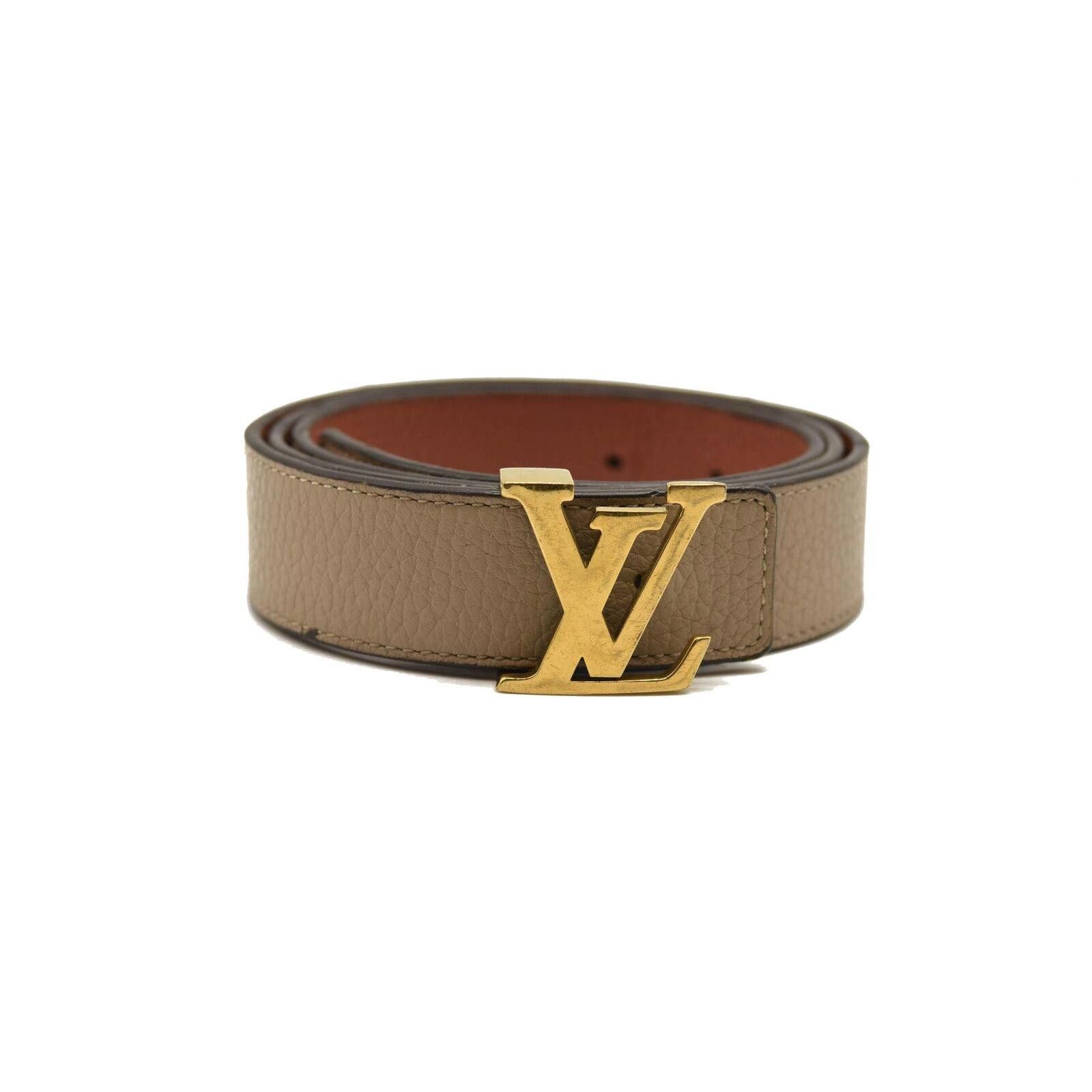 Louis Vuitton LOUIS VUITTON Calfskin Monogram 30mm LV Reversible Belt Size ONE SIZE - 1 Thumbnail