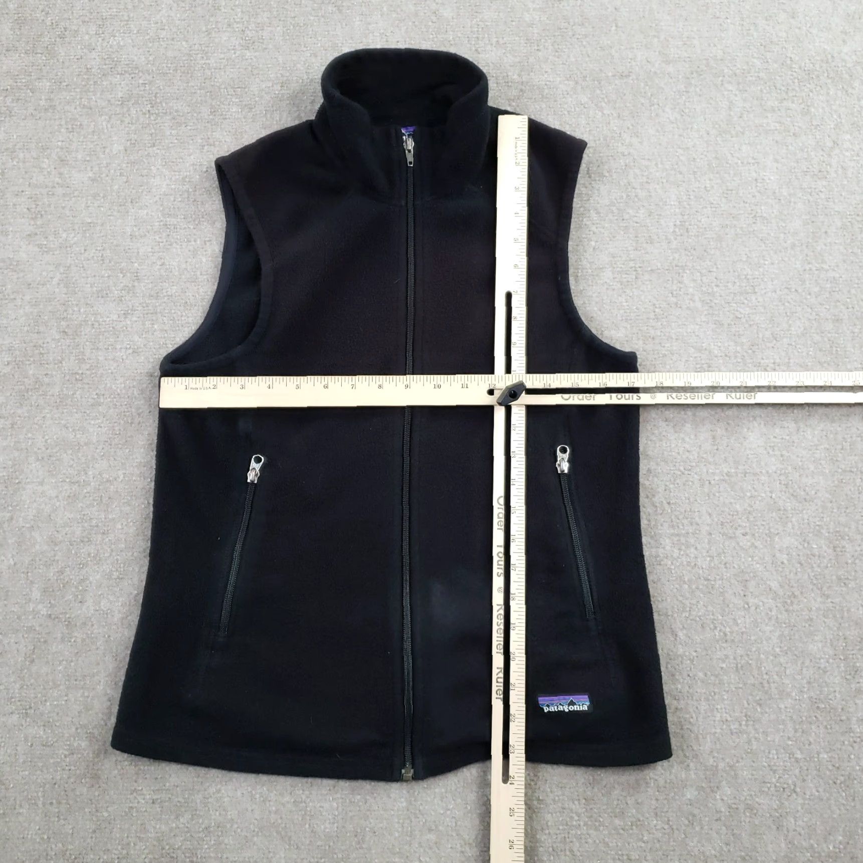 Patagonia VINTAGE Patagonia Synchilla Vest Womens M Black Fleece Full Zip Pockets ZZ Size M / US 6-8 / IT 42-44 - 2 Thumbnail