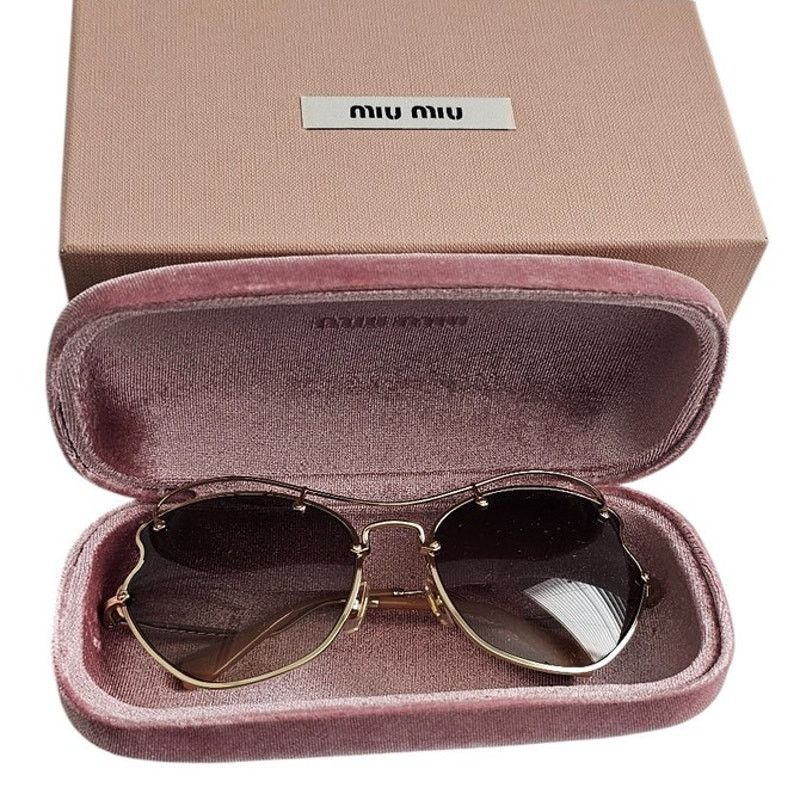 Miu Miu Miu Miu butterfly-style women's sunglasses Size ONE SIZE - 4 Thumbnail
