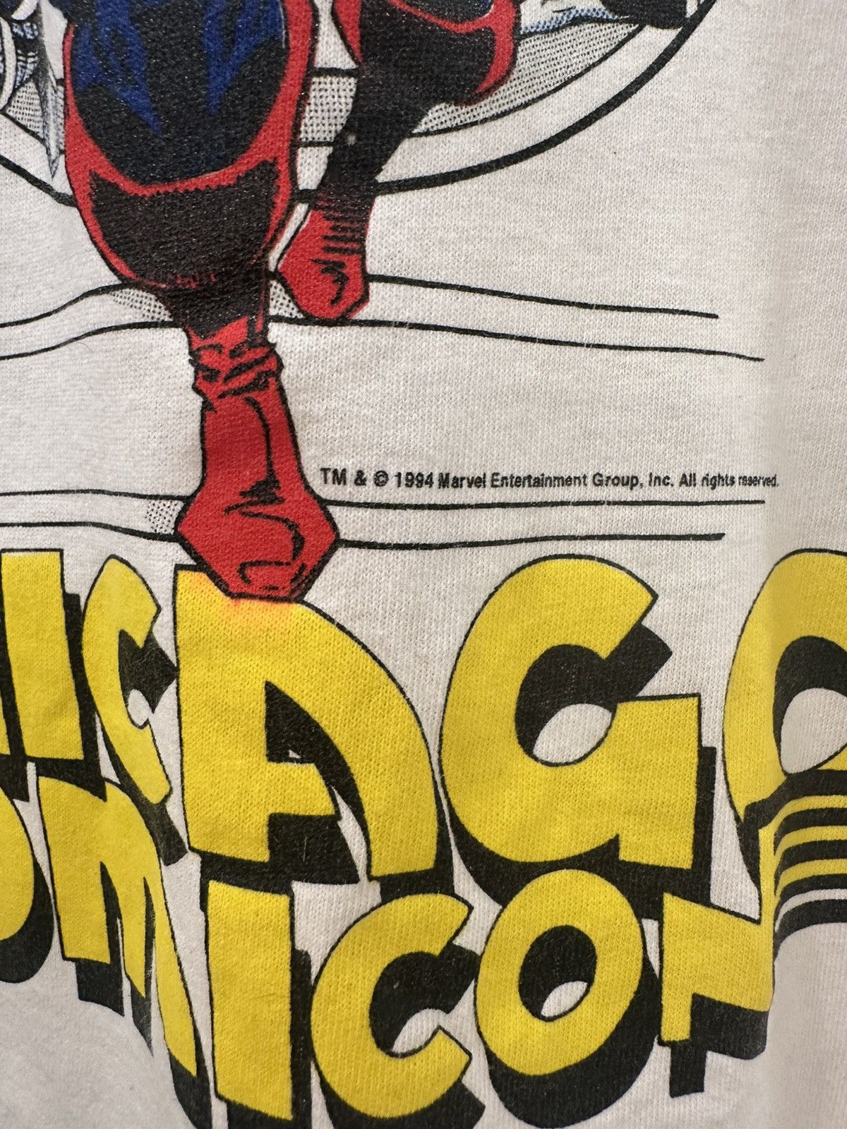 Marvel Comics Vintage 1994 Marvel Comics Chicago Comicon Tee Size US L / EU 52-54 / 3 - 3 Thumbnail