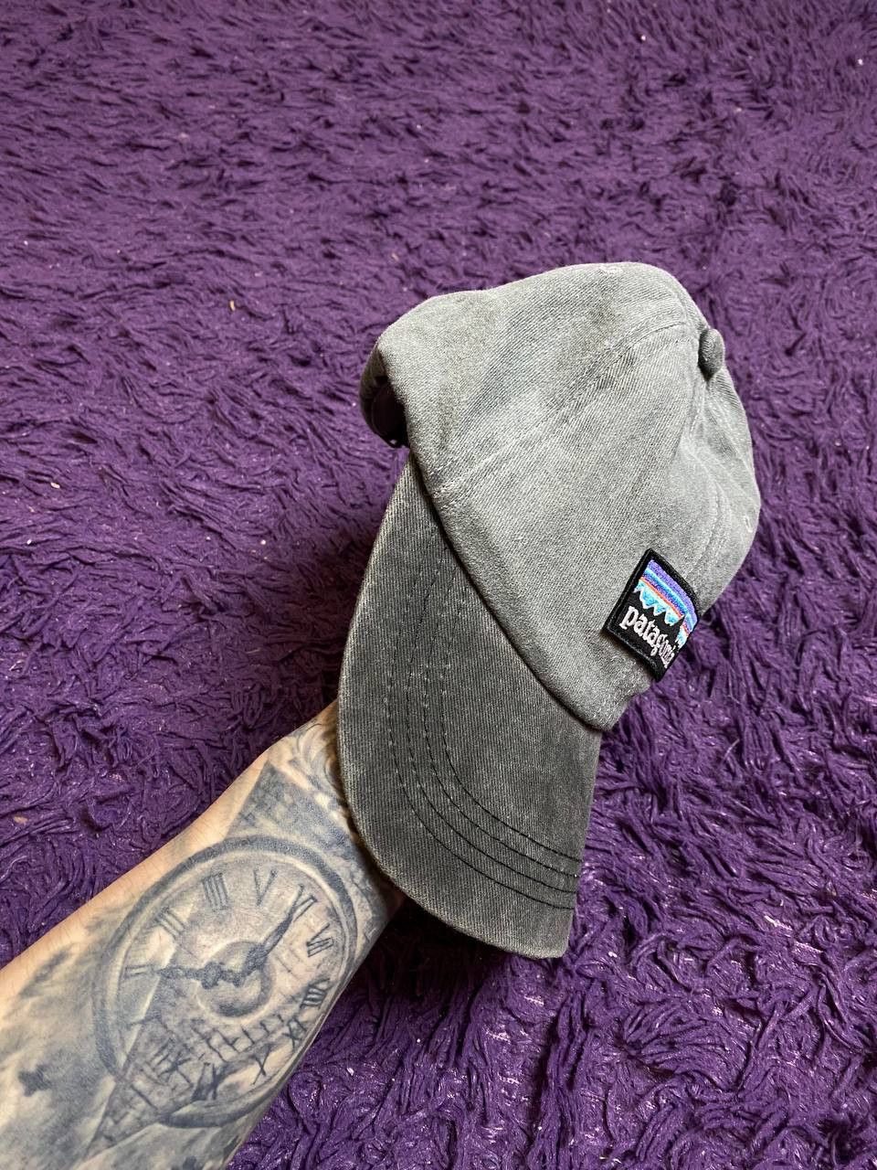 Patagonia × Vintage Vintage Patagonia Cap Snapback Big Logo Streetwear Y2K Size ONE SIZE - 12 Thumbnail