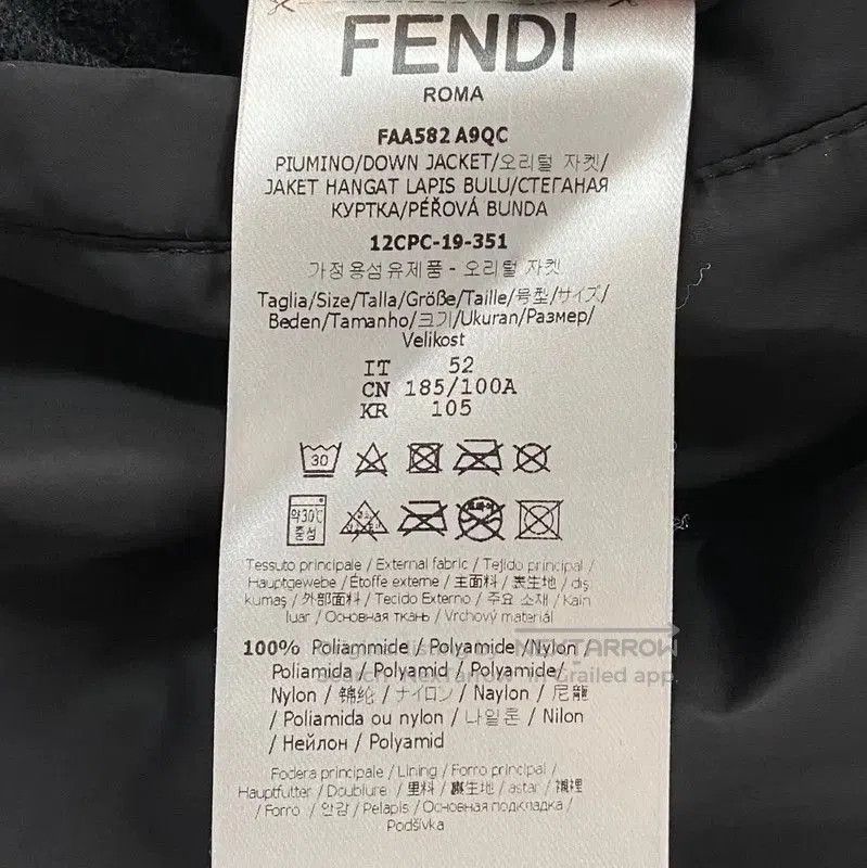 Fendi Fendi Colorblock Men's Down Jacket in XL Size . Size US XL / EU 56 / 4 - 5 Thumbnail