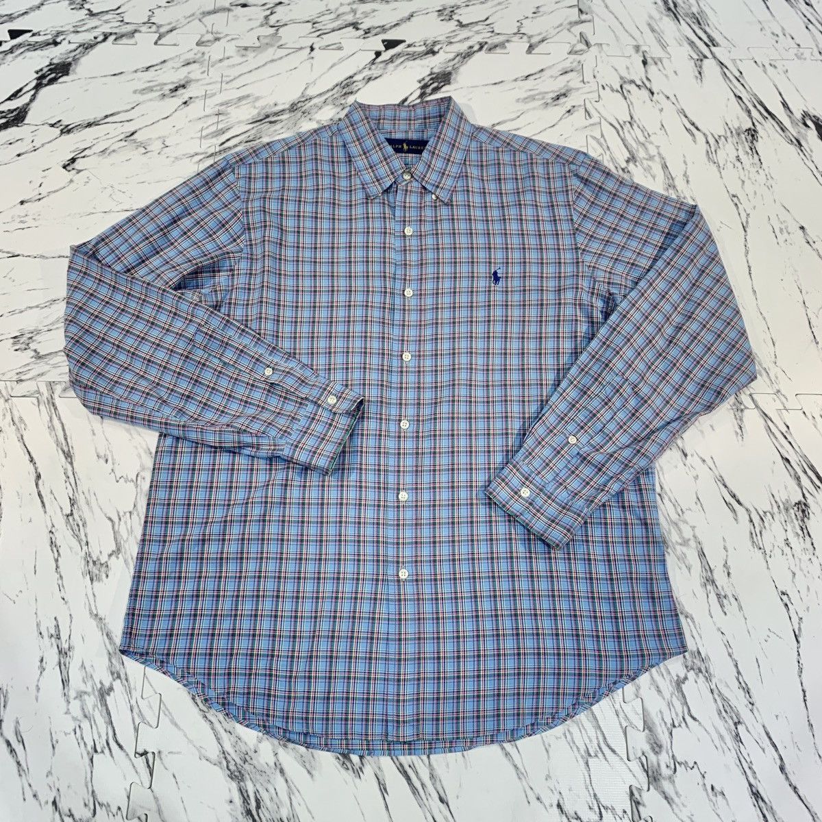 Polo Ralph Lauren Polo Ralph Lauren - Blake Button Down Plaid Shirt - Large Size US L / EU 52-54 / 3 - 1 Thumbnail