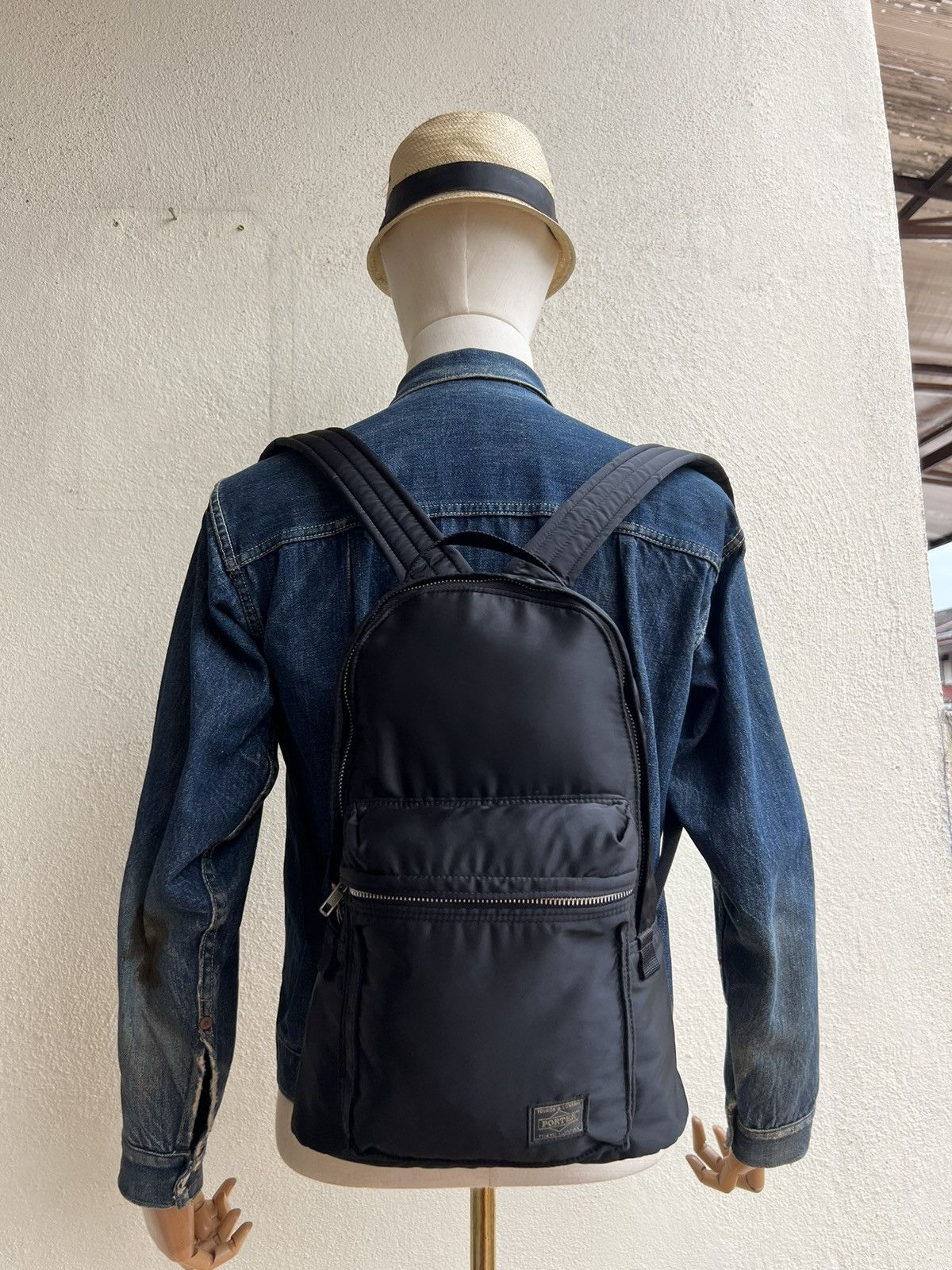 Porter Porter by Yoshida Black Tanker Mini Backpack Bag Size ONE SIZE - 2 Thumbnail