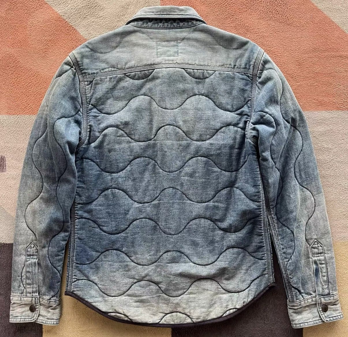 Denim & Supply Ralph Lauren Denim Supply Quilted Denim Shirt - Ralph Lauren K22 Size US S / EU 44-46 / 1 - 3 Thumbnail