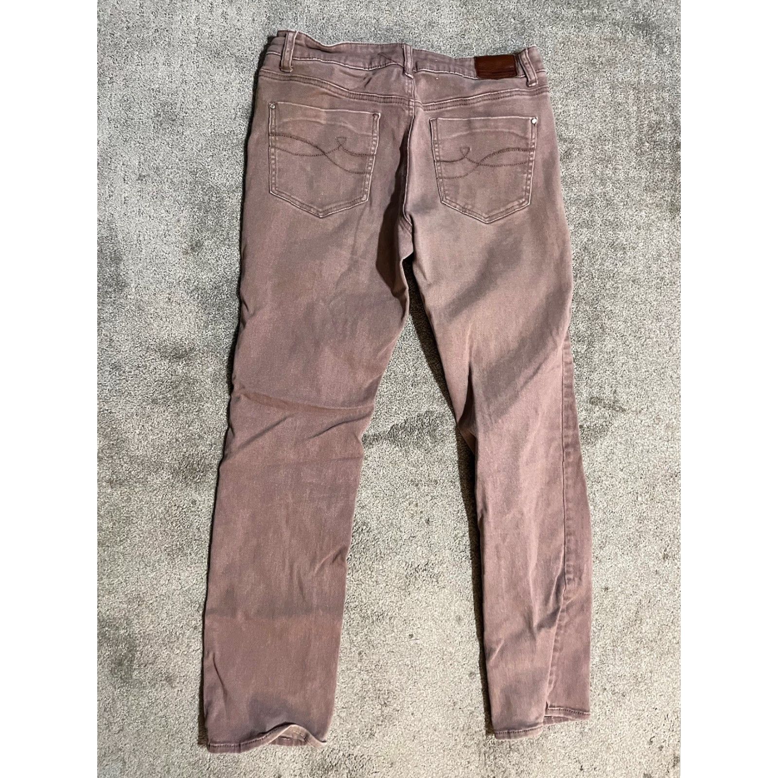 DKNY DKNY Jeans Soho Skinny Pink Jeans - Size 10 Regular Inseam 30 in Rise 9 in Denim Cotton Spandex 5-Pocket Womens" Size 32" / US 10 / IT 46 - 2 Thumbnail
