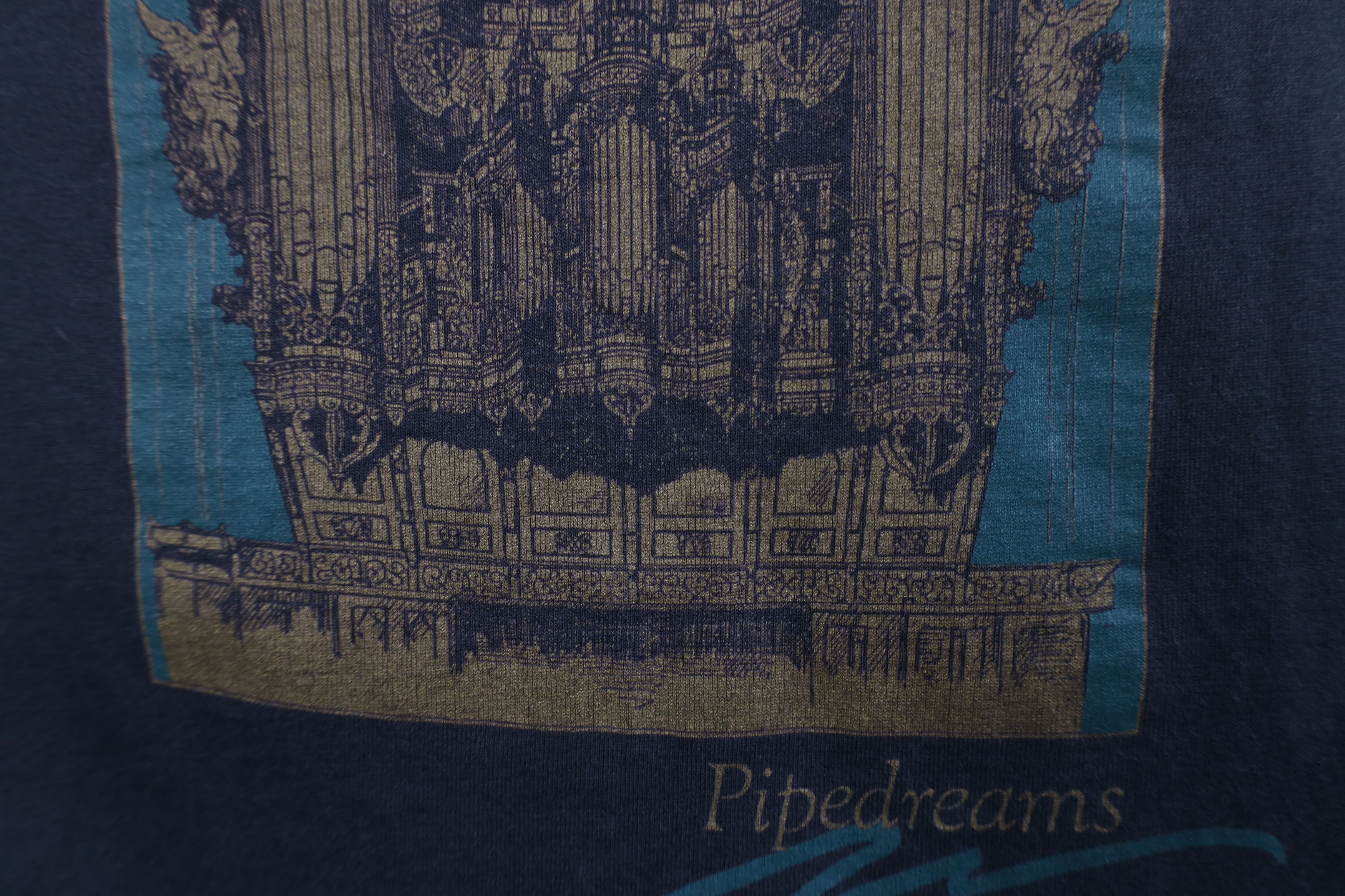 Vintage Vtg 80s 90s Streetwear Dreams Organ Pipe Piano T-Shirt USA Size US L / EU 52-54 / 3 - 6 Thumbnail