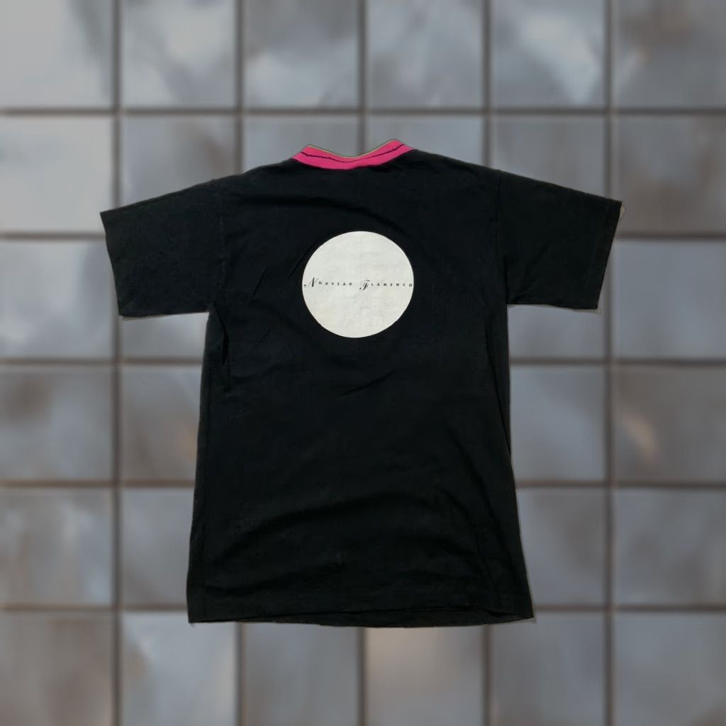 Vintage VINTAGE Ottmar Liebert Nouveau Flamenco Autographed Single Stitch T-Shirt L Shirt Mens Large 1990 1990s Size US L / EU 52-54 / 3 - 1 Thumbnail