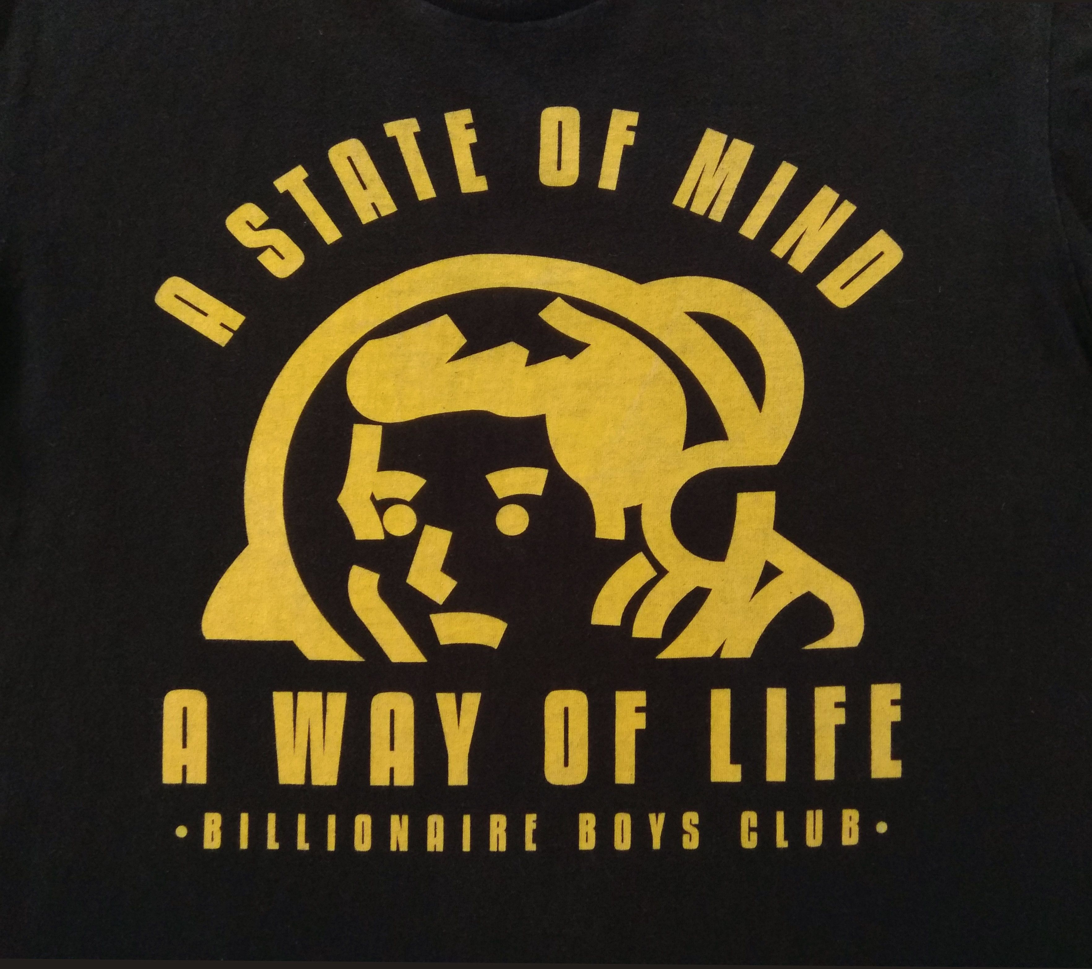 Billionaire Boys Club Billionaire Boys Club State of Mind Tee T Shirt sz L Size US L / EU 52-54 / 3 - 3 Thumbnail
