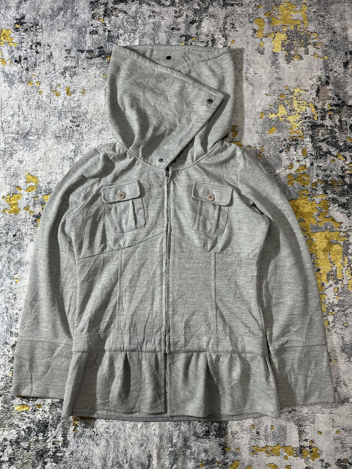 GOA GOA STYLE ZIPPER JACKET DOUBLE POCKET JAPANESE GARA Size US M / EU 48-50 / 2 - 3 Thumbnail