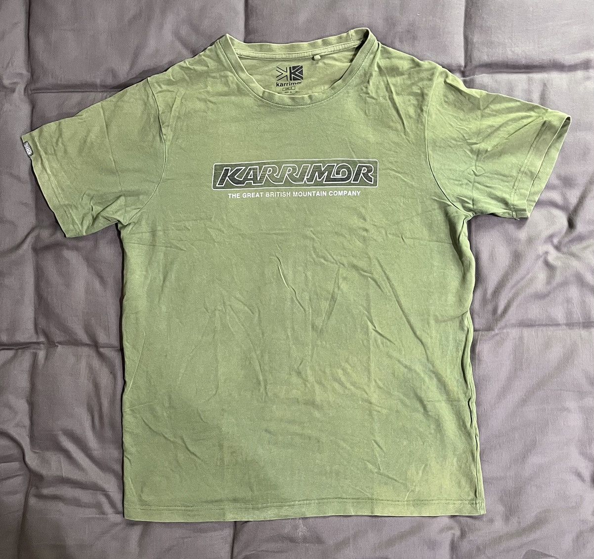 Karrimor × Vintage Karrimor Organic T Shirt Mens Size US L / EU 52-54 / 3 - 1 Thumbnail