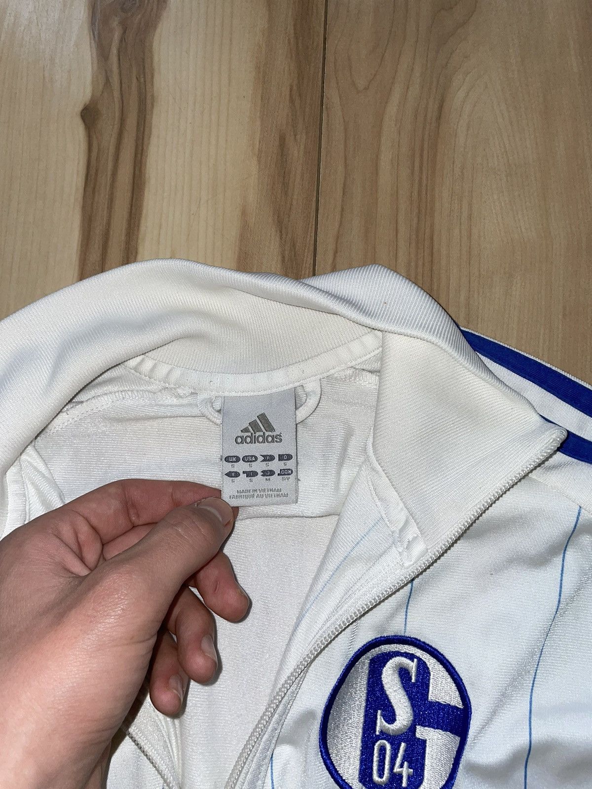 Adidas × Vintage Full Zip Sweatshirt Adidas Schalke 04 Vintage 2011 Opium Y2K Size US S / EU 44-46 / 1 - 6 Thumbnail