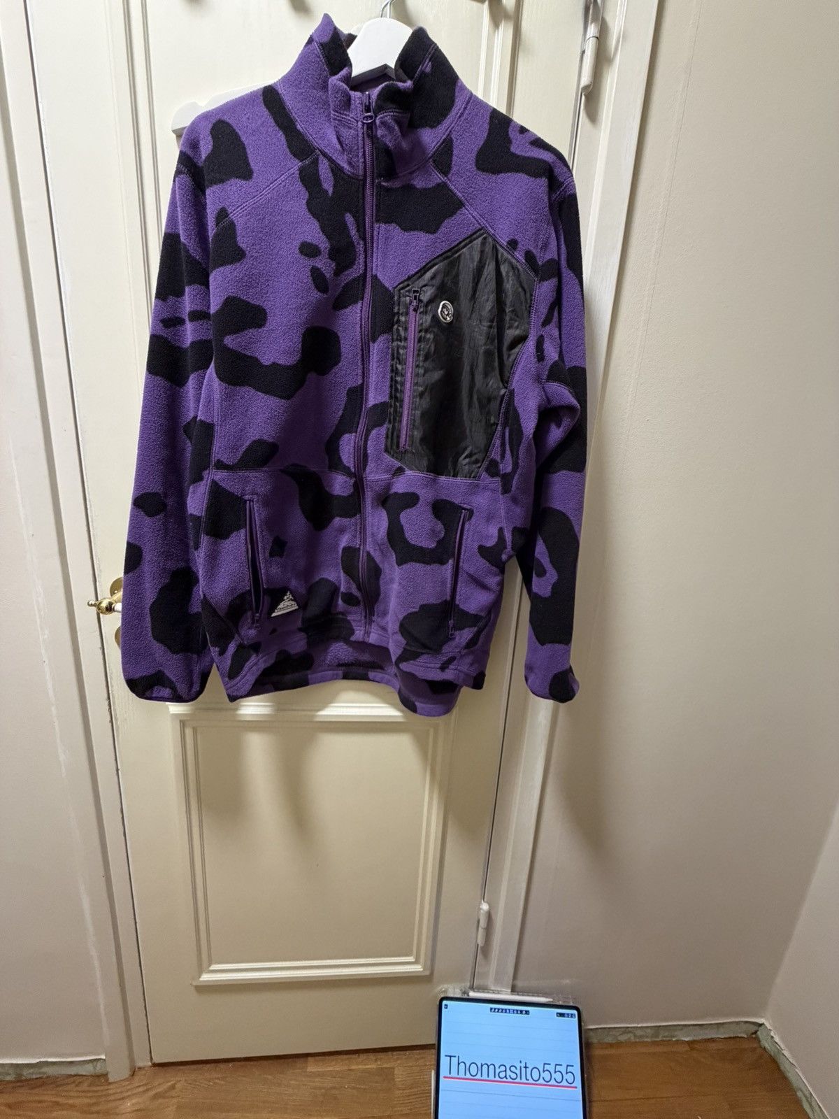 Billionaire Boys Club BBC Purple leopard fleece jacket Size US S / EU 44-46 / 1 - 3 Thumbnail