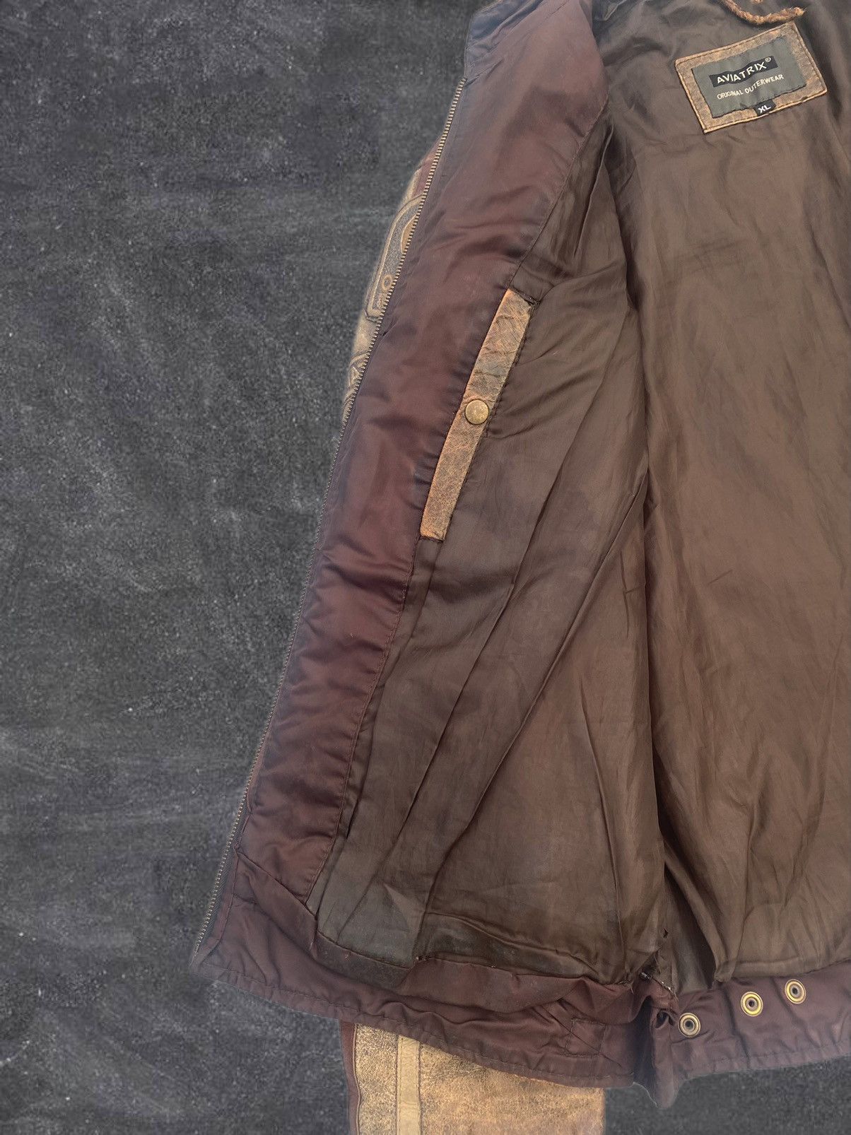 Vintage Vintage Y2K leather racing jacket MOTO Aviatrix Size US L / EU 52-54 / 3 - 17 Thumbnail