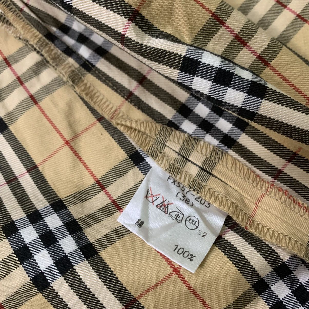 Burberry VINTAGE BURBERRYS SKIRT NOVACHECK Size 38" / US 16 / IT 52 - 8 Thumbnail