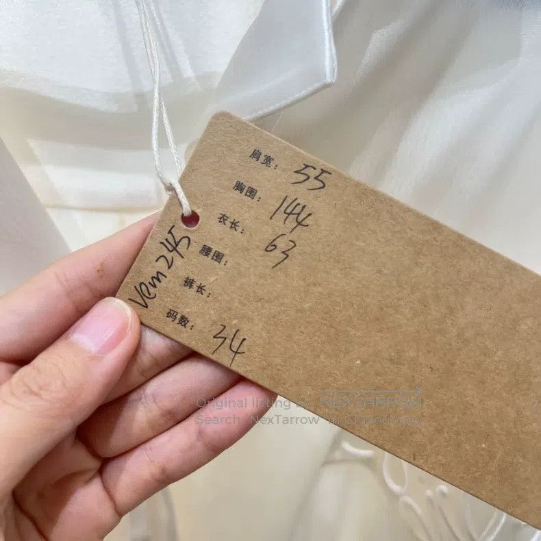 Loewe Loewe Loose Fit Unique Embroidered Beige Shirt Size XXS / US 00 / IT 34 - 6 Thumbnail