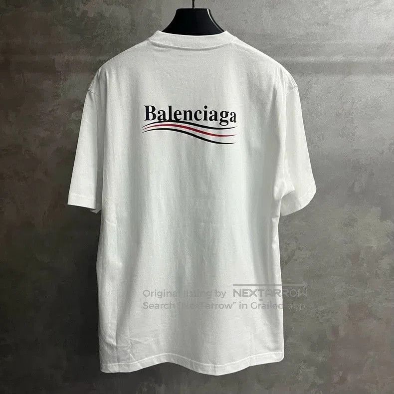 Balenciaga Balenciaga White Coke Print Short Sleeve T-shirt. Size US XS / EU 42 / 0 - 2 Thumbnail