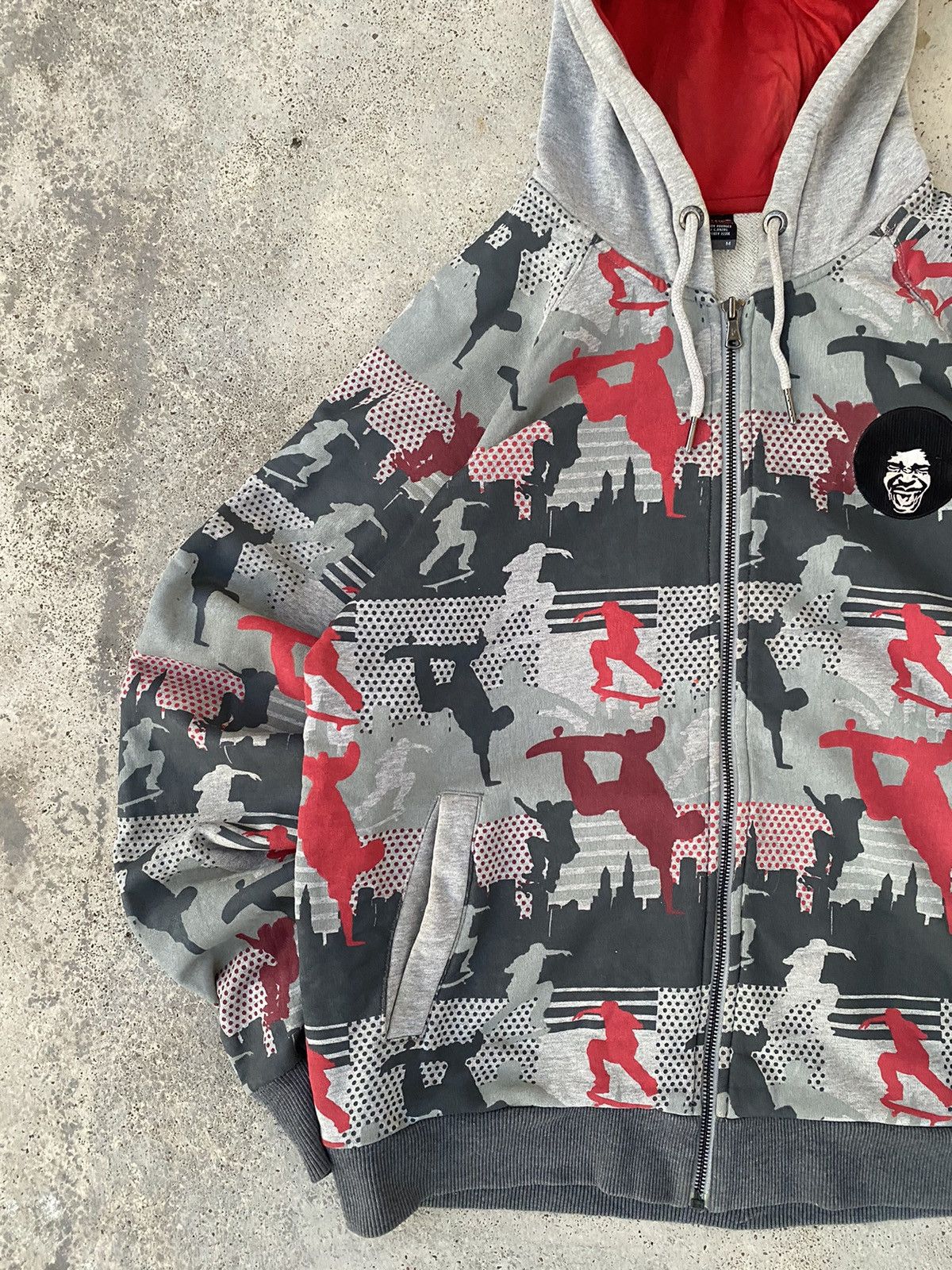 Ecko Unltd. × Fubu × Rap Tees Vintage Y2K FUBU Overprint Full Zip Hoodie Size US M / EU 48-50 / 2 - 3 Thumbnail