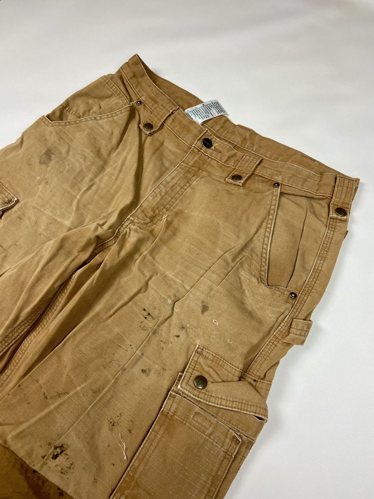 Carhartt × Carhartt Wip × Vintage Vintage Carhartt Pantalon Workwear Y2k Cargo Pants 34x34 Size US 34 / EU 50 - 18 Thumbnail