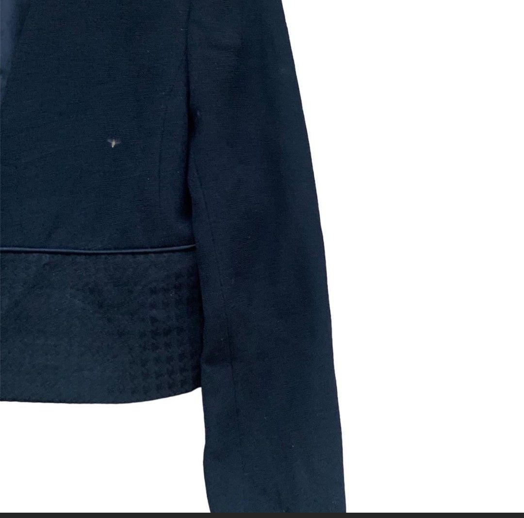 Givenchy Vintage Givenchy Hi Formal Cropped Blazer Size M / US 6-8 / IT 42-44 - 3 Thumbnail