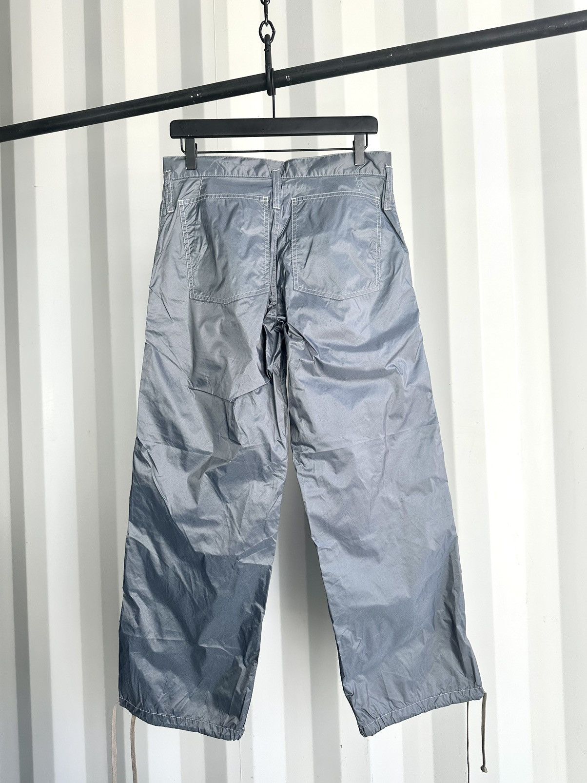 Comme des Garcons Homme Wide Fit Nylon Pants Size US 30 / EU 46 - 3 Thumbnail