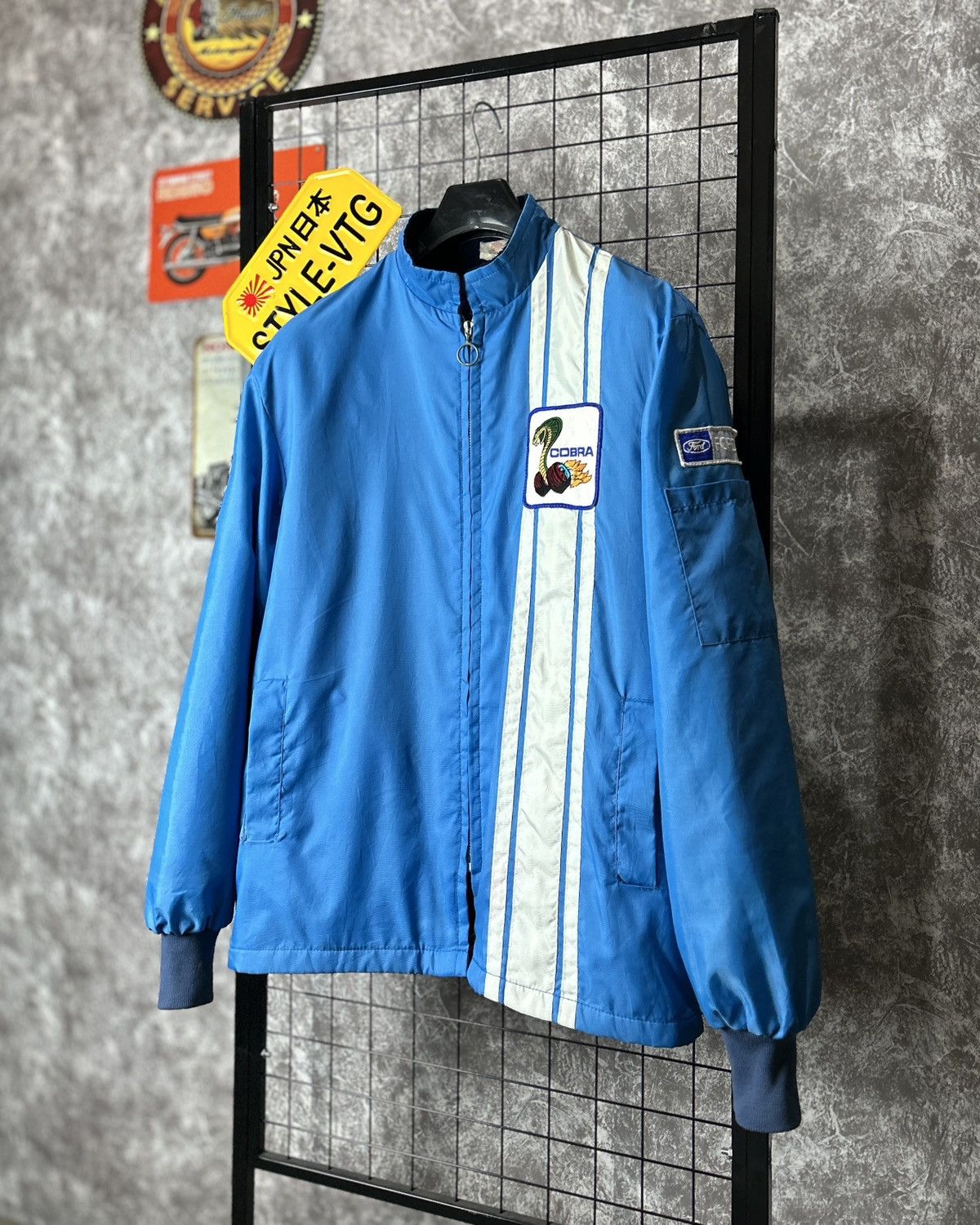 Ford Ford Cobra USA 70s 80s vintage racing the great lakes jacket Size US L / EU 52-54 / 3 - 12 Thumbnail