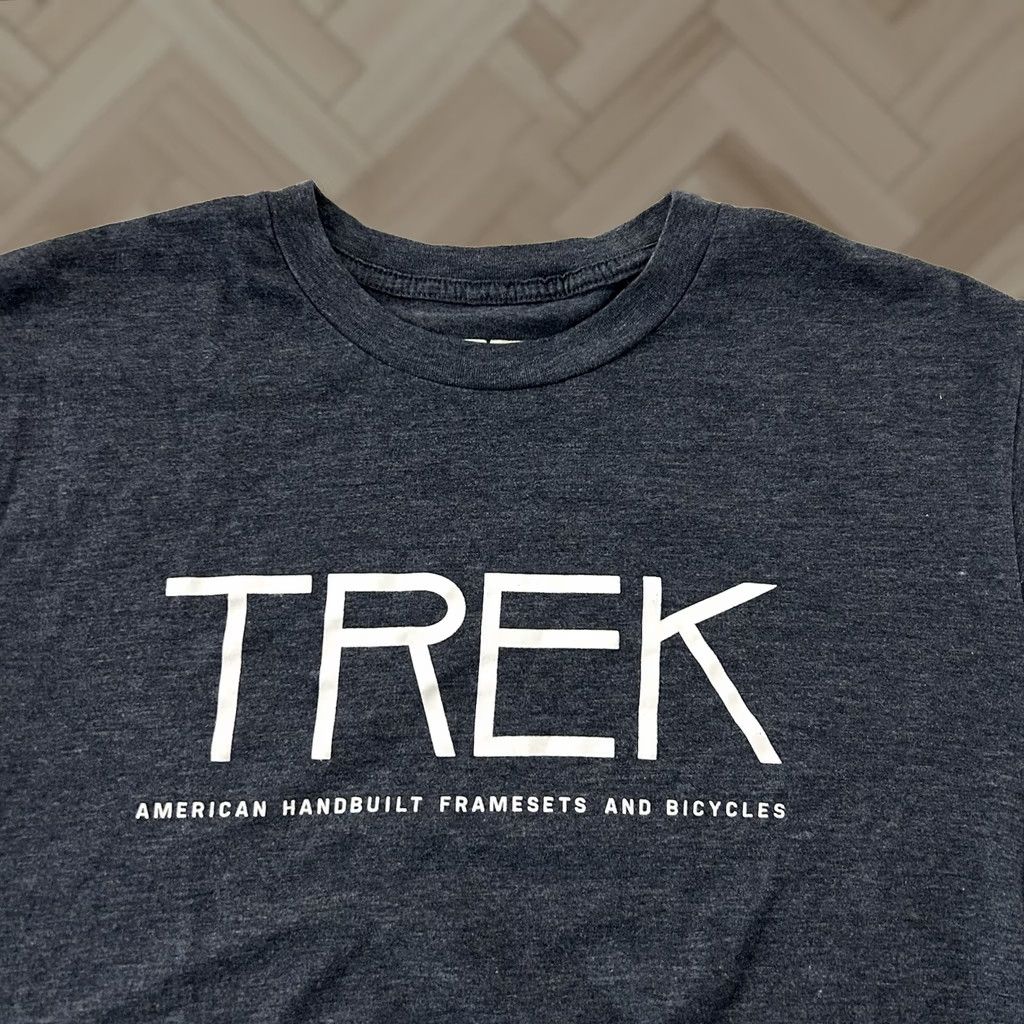 Vintage TREK Bicycles Short Sleeve T Shirt Men's Large Blue Size US L / EU 52-54 / 3 - 1 Thumbnail