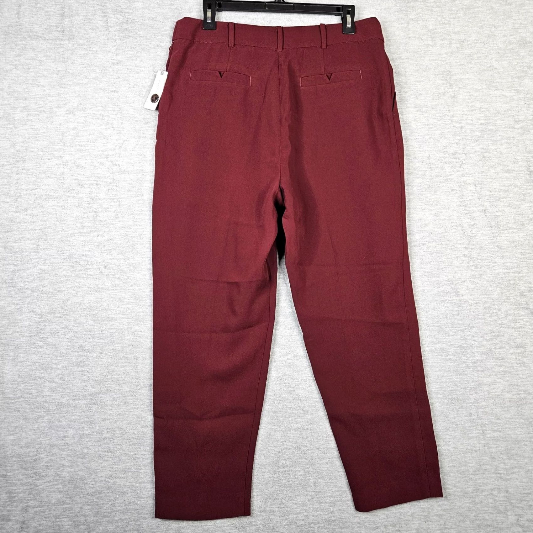 Anthropologie Anthropologie Women's Button Fly Pleated Wine Trousers Pant Sz 8 NEW Size 30" / US 8 / IT 44 - 2 Thumbnail