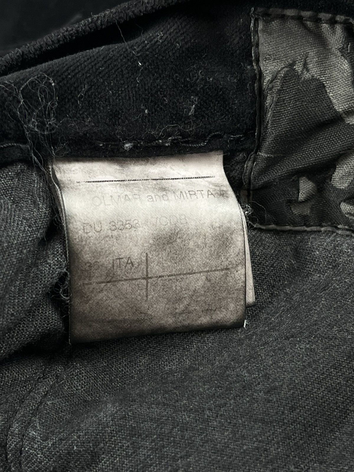 Rick Owens FW08 Rick Owens Stag Black Velvet Detroit Denim Jeans Size US 36 / EU 52 - 7 Thumbnail