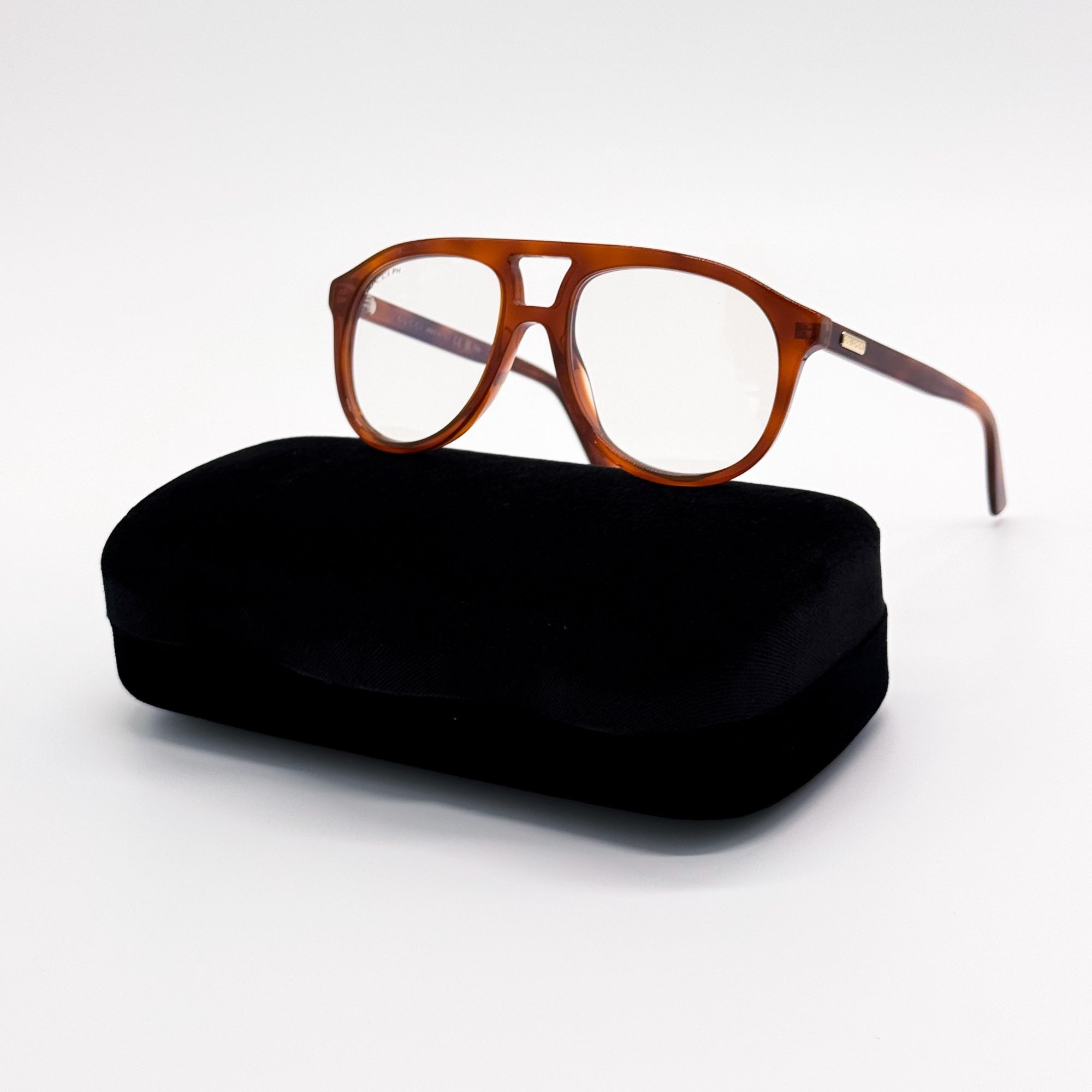 Gucci NEW GG 1622/S Oversized Brown Aviator Sunglasses | Grailed