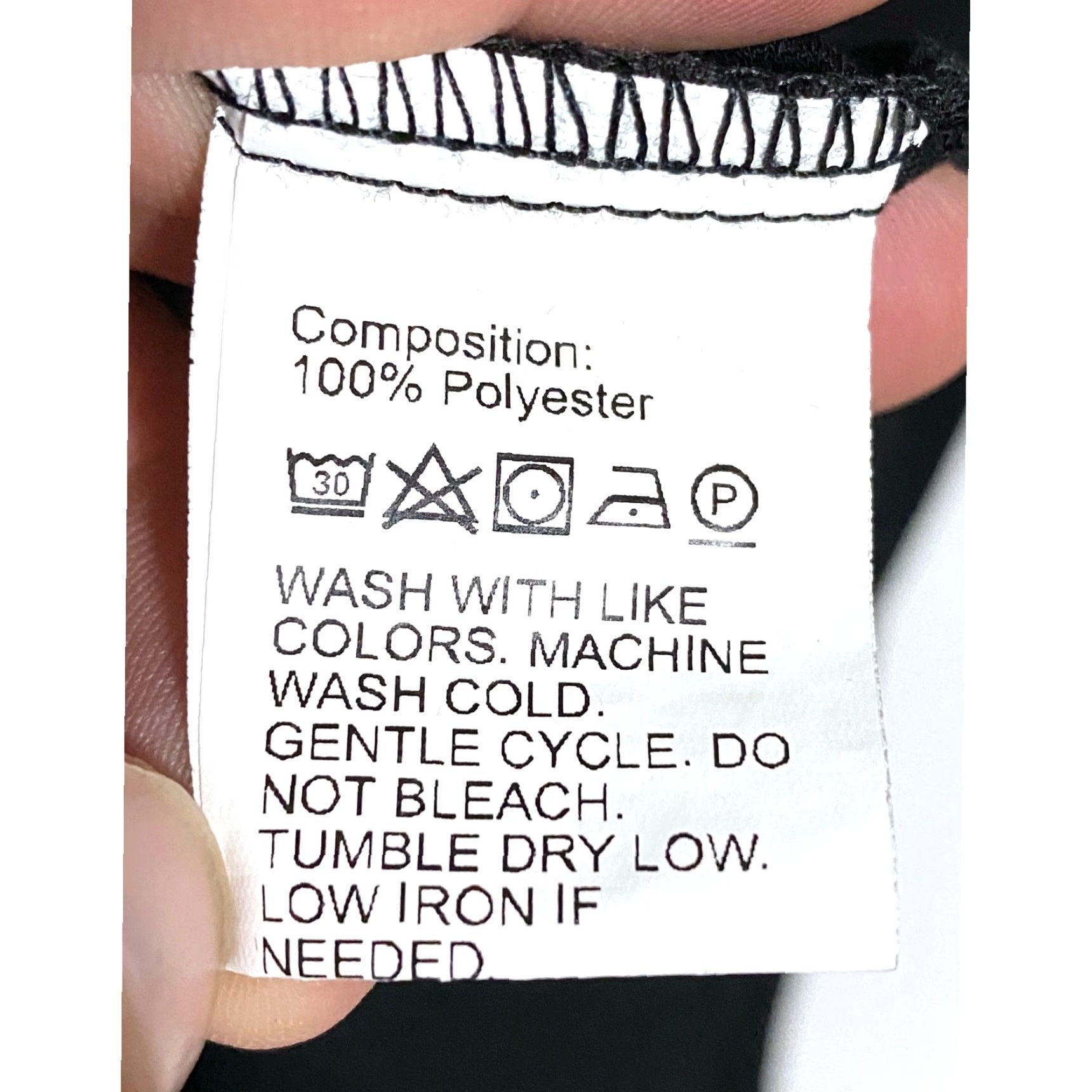 Shein Black Blouse Top 2XL Ruffle Tie Neck Whimsigoth Grunge Witchy Bohemian Workwear Formal Flowing Woman 2XL Black Blouse Top Womens Size XXL / US 16-18 / IT 52-54 - 6 Thumbnail