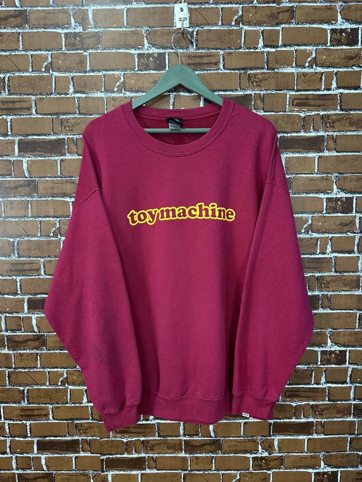 Toy Machine Vintage Skate Toy Machine Crewneck Sweatshirt Z359 Size US XL / EU 56 / 4 - 1 Thumbnail