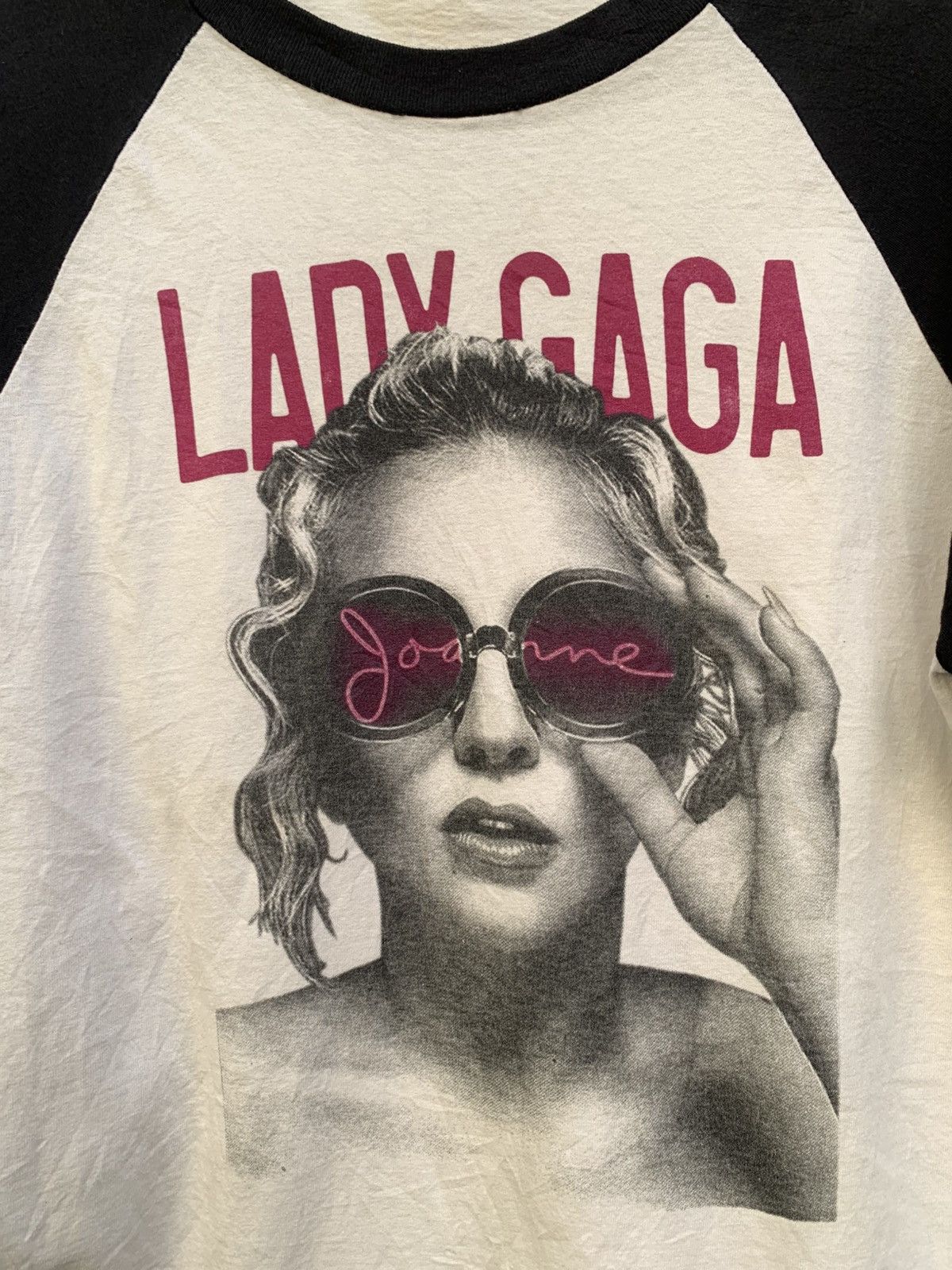 Other Lady gaga joanne world tour 2017 raglan Size US L / EU 52-54 / 3 - 2 Thumbnail
