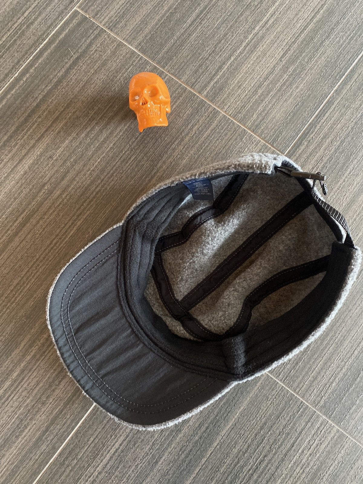 Lands' End × Vintage 90s usa made fleece cap Size ONE SIZE - 4 Thumbnail
