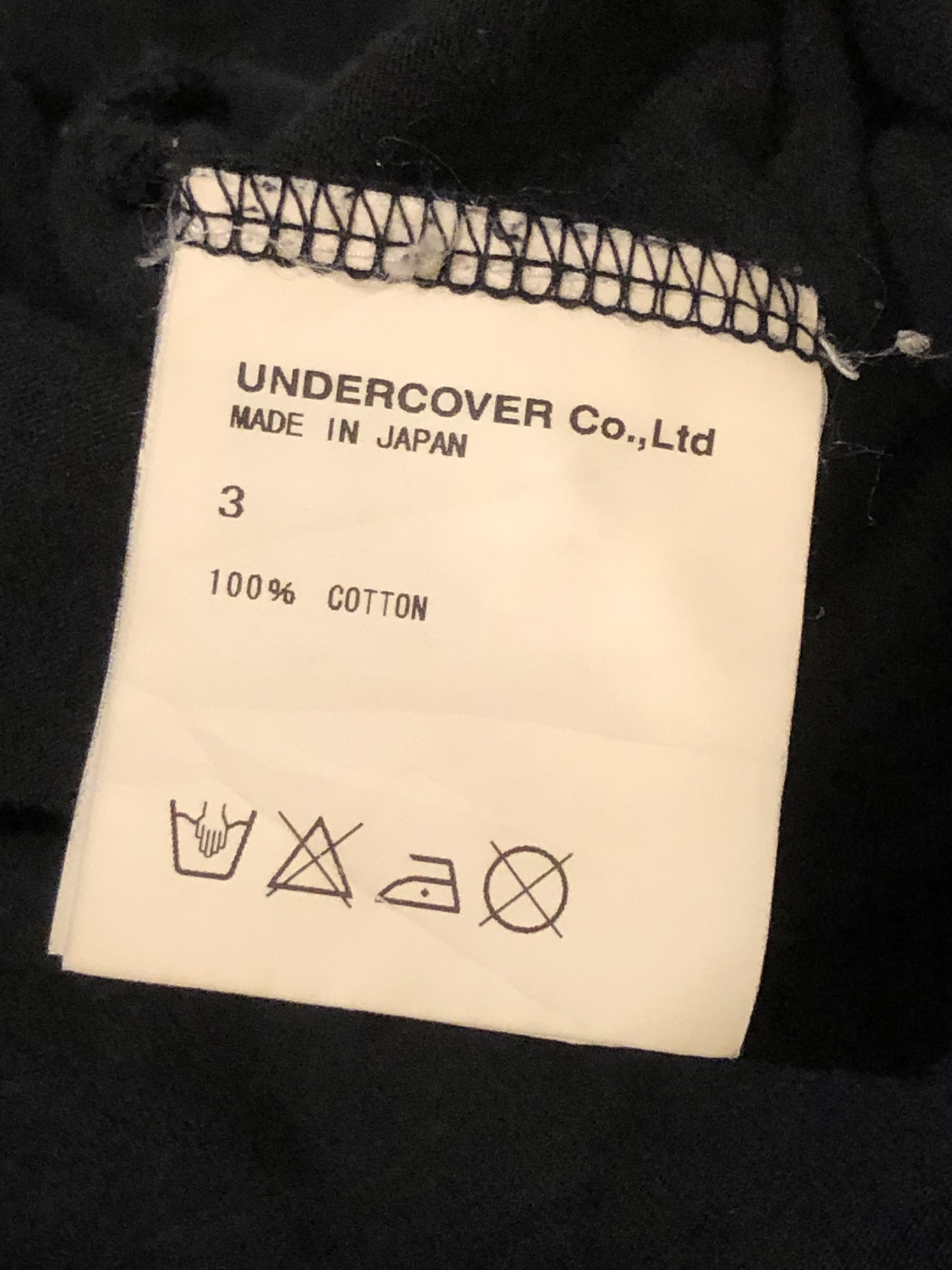Designer × Jun Takahashi × Undercover Undercoverism For Rebels Art Designer Tshirt Size US M / EU 48-50 / 2 - 8 Thumbnail