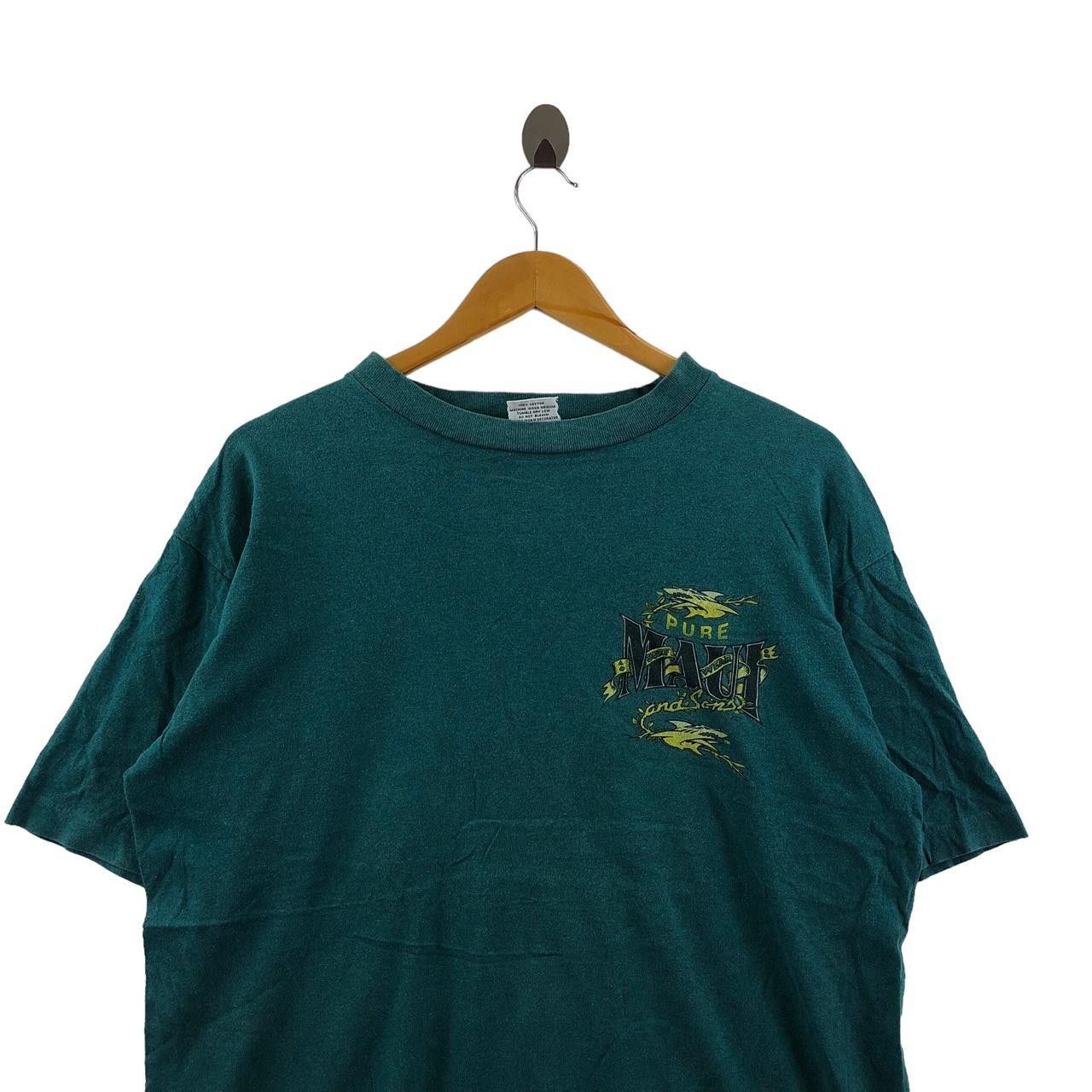 Maui and Sons Vintage 90’ MAUI & SON Pure Hawaii Surf Wear USA Tee Shirt Size US L / EU 52-54 / 3 - 3 Thumbnail